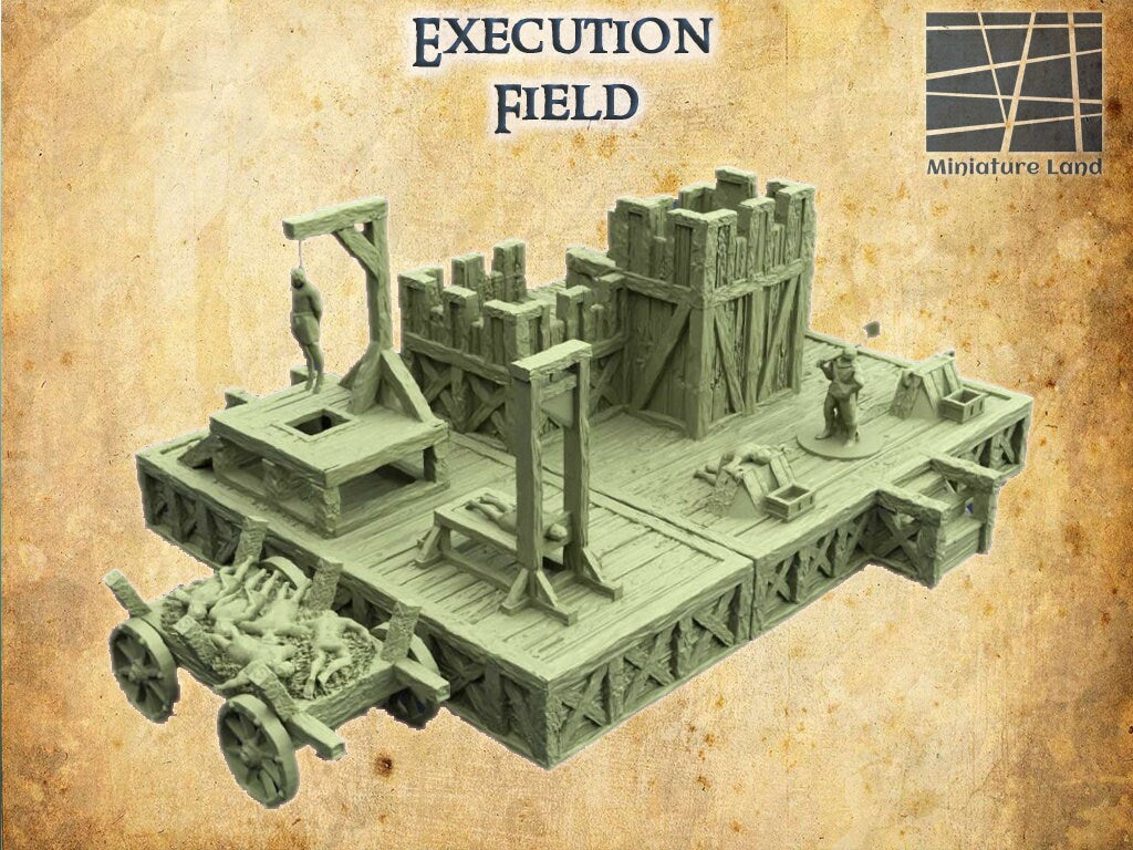 Execution Field , Execution Grounds, Execution Buildings, Gallows