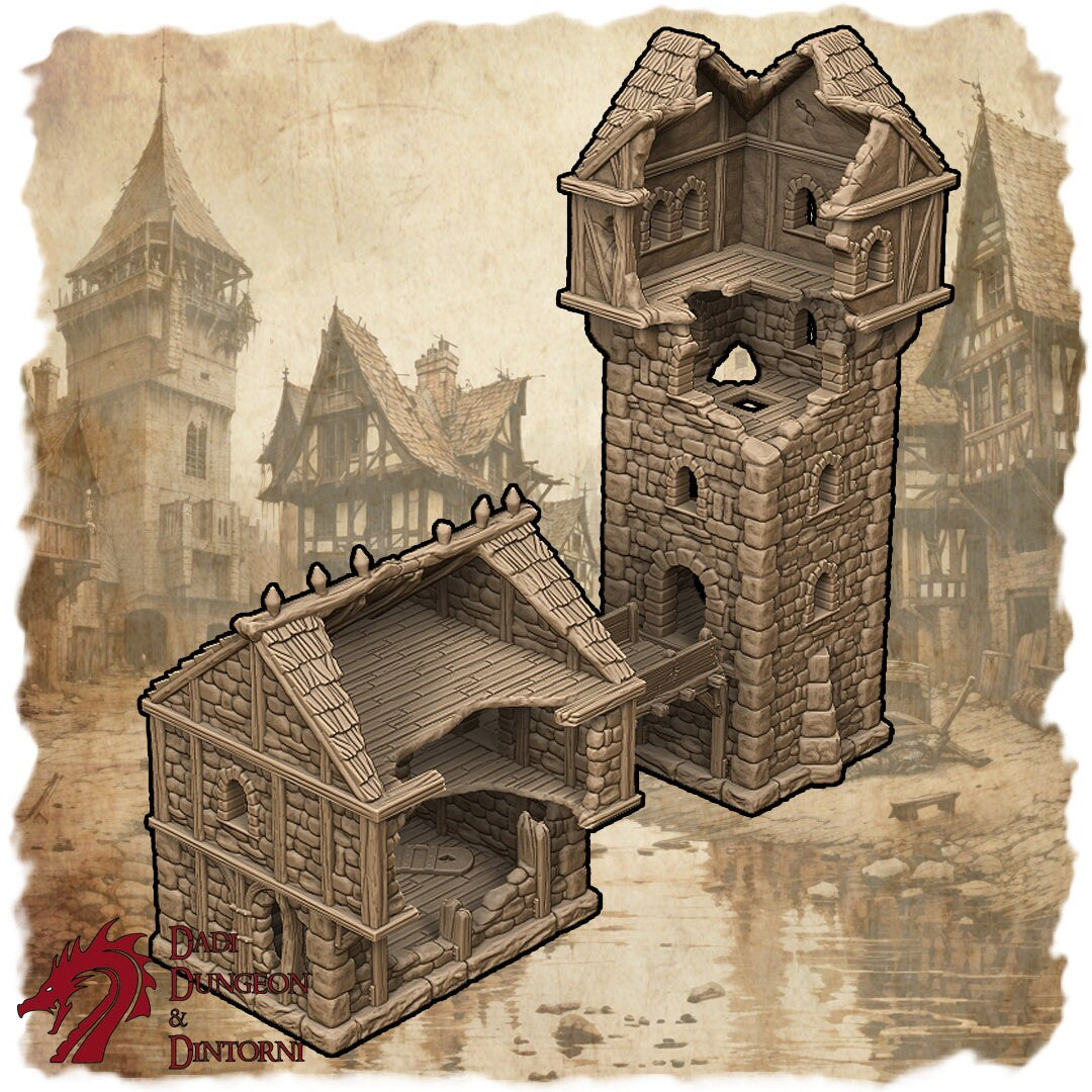 stocking stuffer, christmas gift, Tombstones, gaming, tabletop, tabletop games, Stocking, gift, christmas, perfect gift, terrain, graveyard, cemetery, dnd terrain, dungeons and dragons, buy now, sale, black friday, holidays, tower, ruins, mordheim