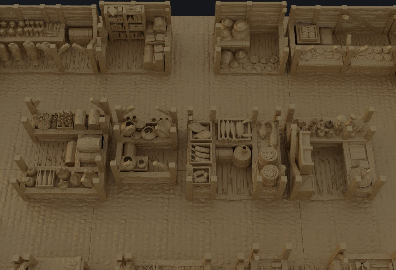 dnd terrain, Dungeons and Dragons, Dungeon Master, Bundle, board game, warhammer 40k, star wars, Market Stalls, fish, pottery, books, role playing games, Desert Terrain, Market, Hamas, Middle East, Israel, Desert Market, Syrian, Desert, ARAB, stalls