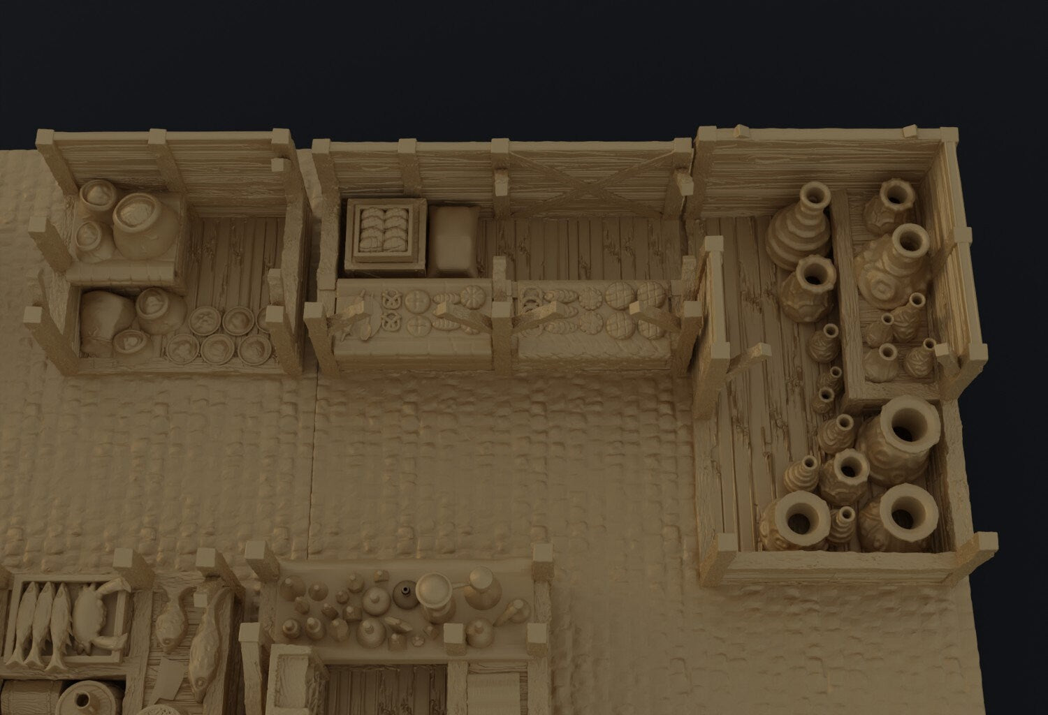 dnd terrain, Dungeons and Dragons, Dungeon Master, Bundle, board game, warhammer 40k, star wars, Market Stalls, fish, pottery, books, role playing games, Desert Terrain, Market, Hamas, Middle East, Israel, Desert Market, Syrian, Desert, ARAB, stalls