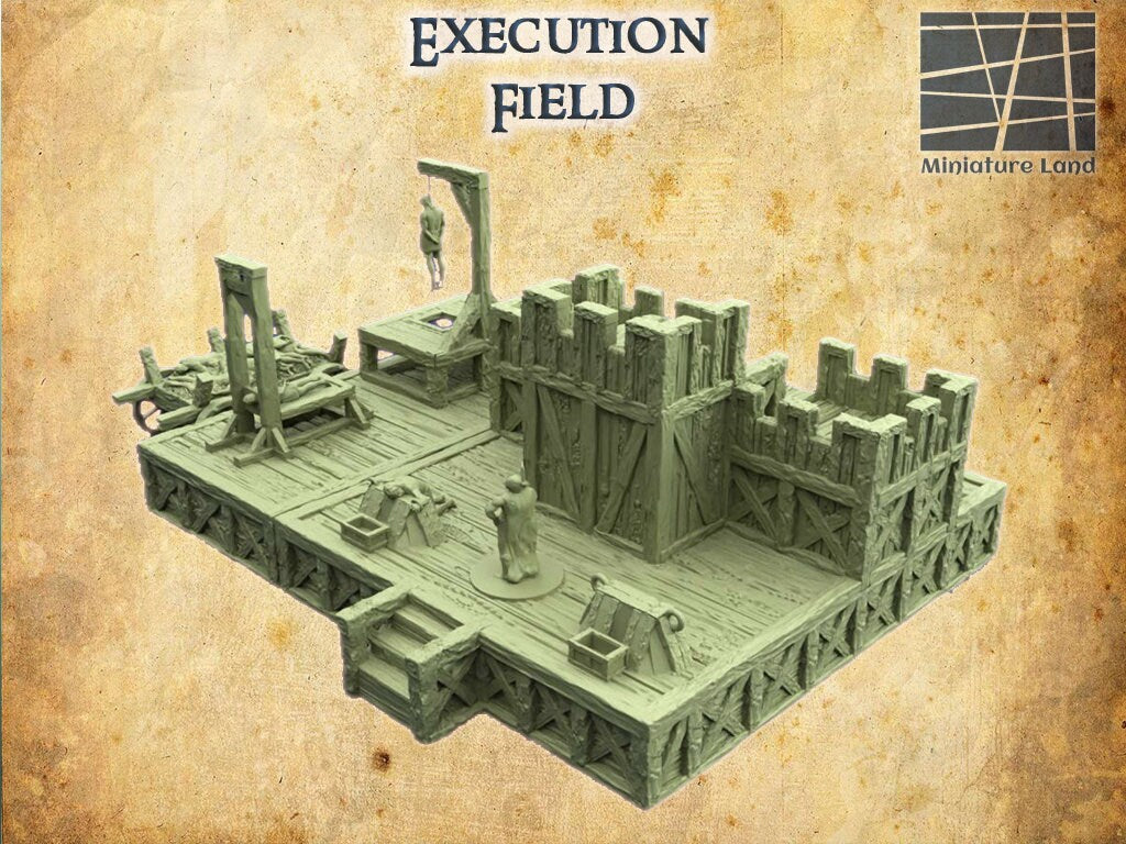 Execution Field , Execution Grounds, Execution Buildings, Gallows