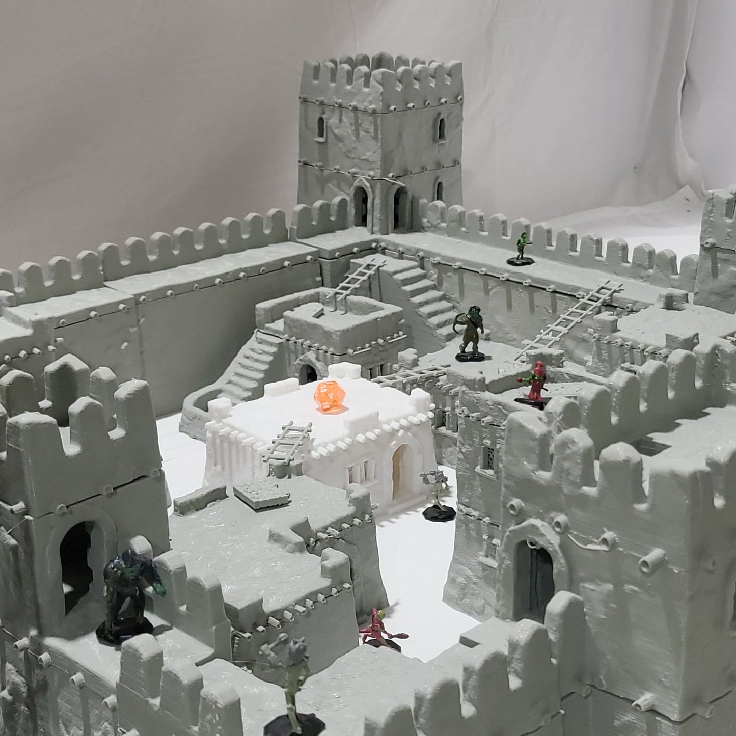 Tabletop RPG Terrain, Desert Mud House, DnD Terrain, Pathfinder Terrain, War Gaming Scenery, PLA 3D Printed Houses, Miniature Desert Houses, Tabletop Game Accessories, RPG Desert Campaign, 3D Printed Terrain, Gaming Miniatures, Desert Themed Scenery