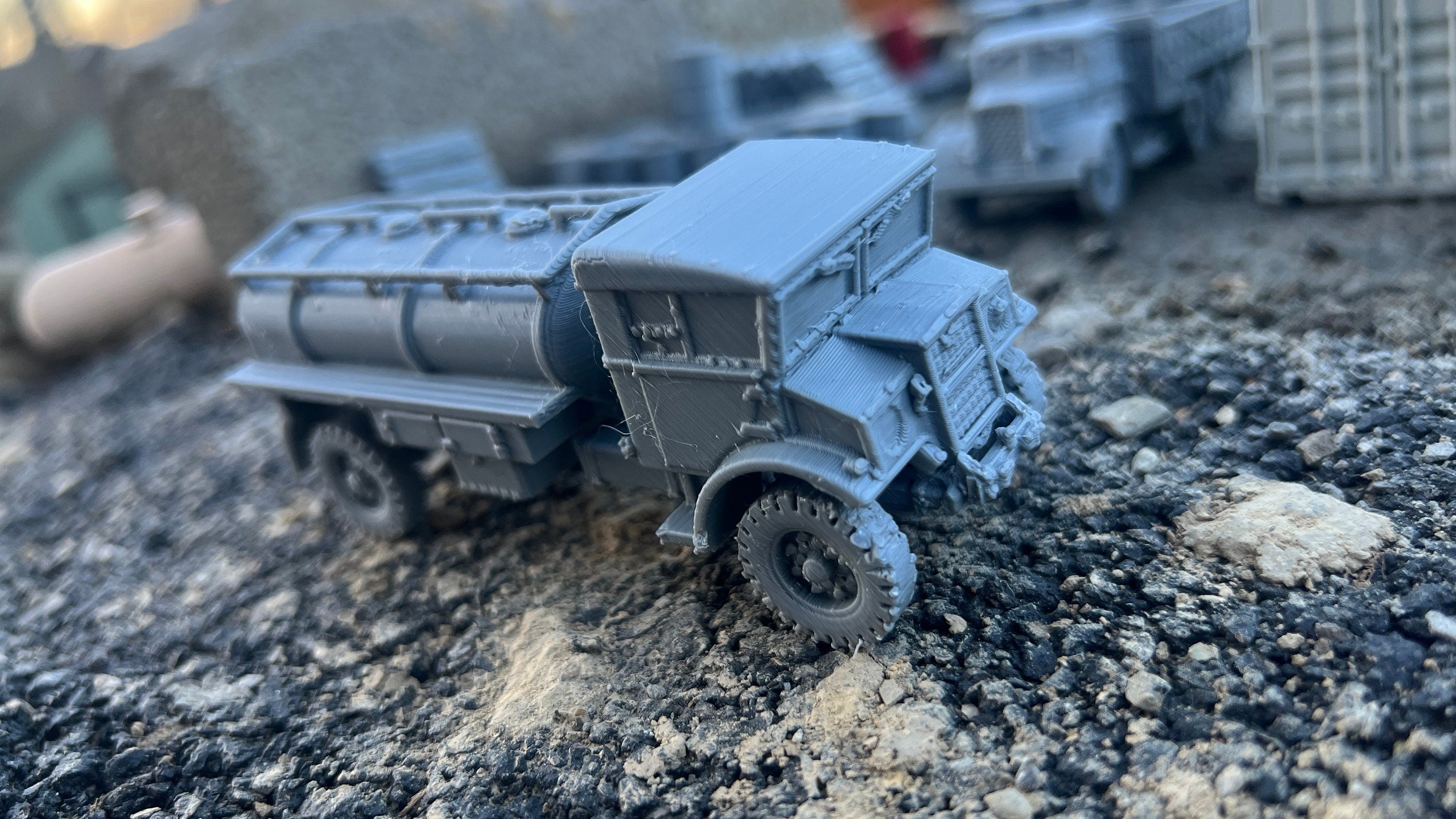 CMP C60L fuel tanker, Truck, , Modern warfare, Tabletop terrain, WW2 ...