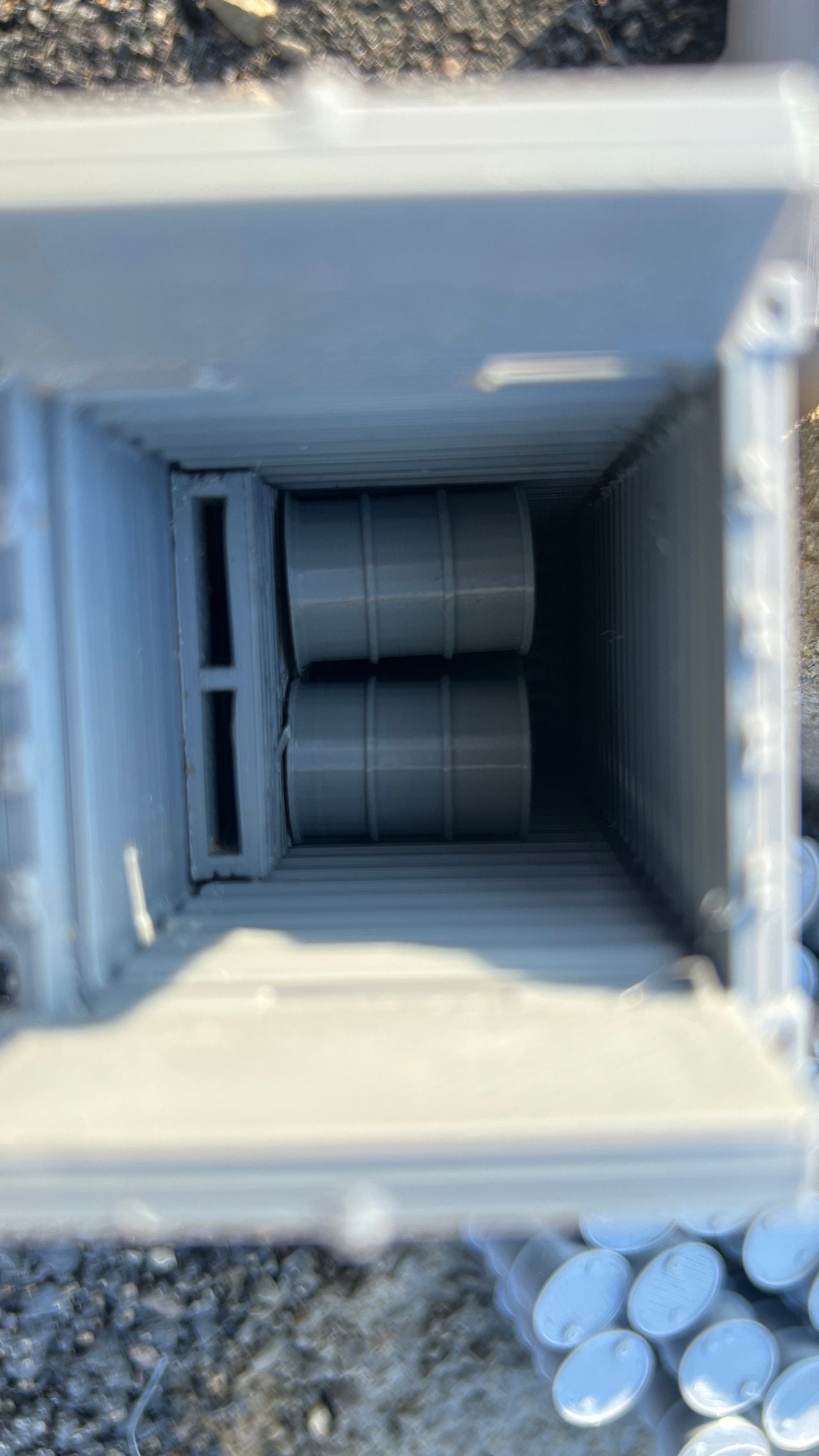 container of pallets and barrels, openable 20Ft Shipping container, , Warthunder, storage, truck