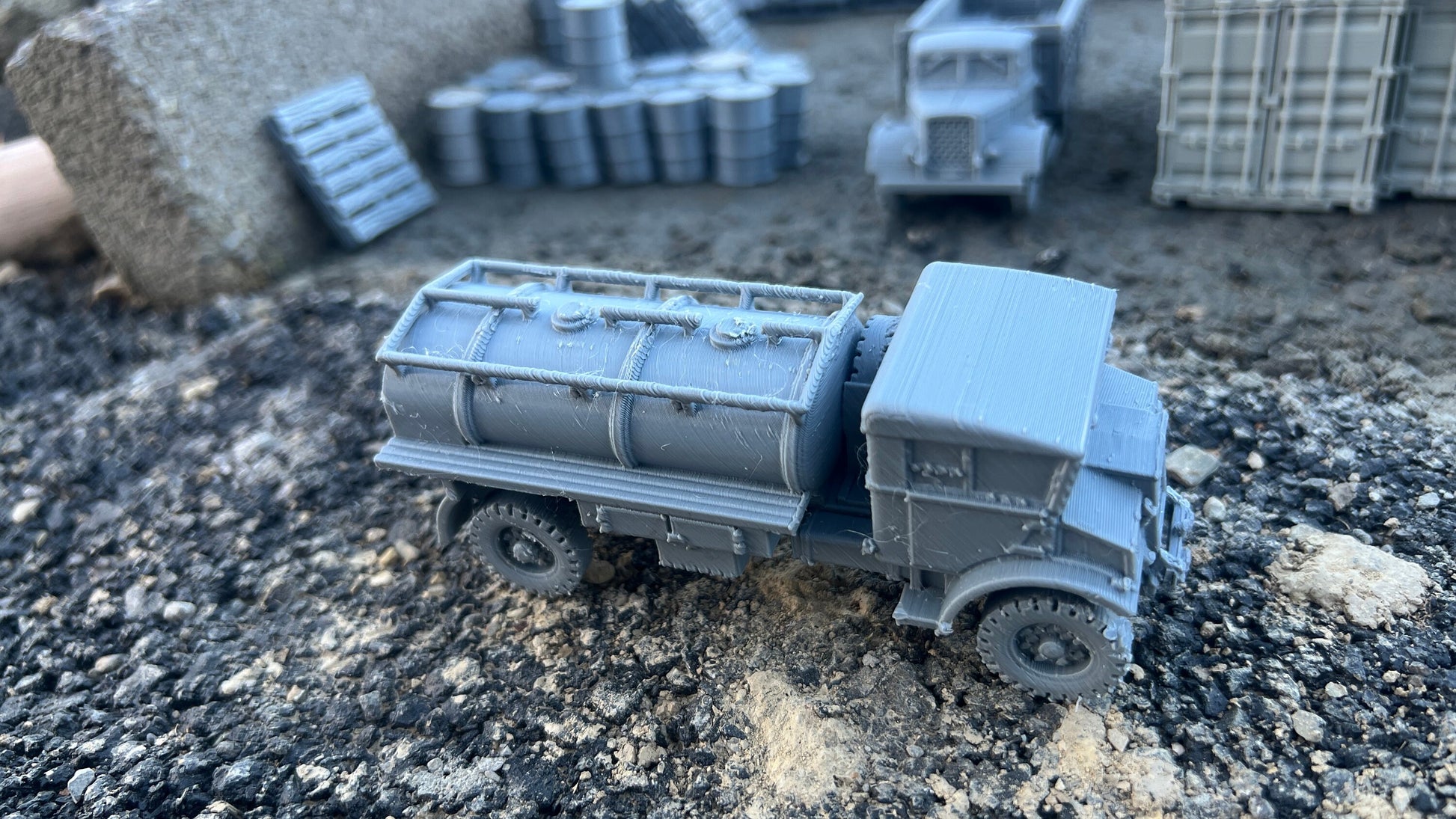 CMP C60L fuel tanker, Truck, , Modern warfare, Tabletop terrain, WW2, Modern tank,