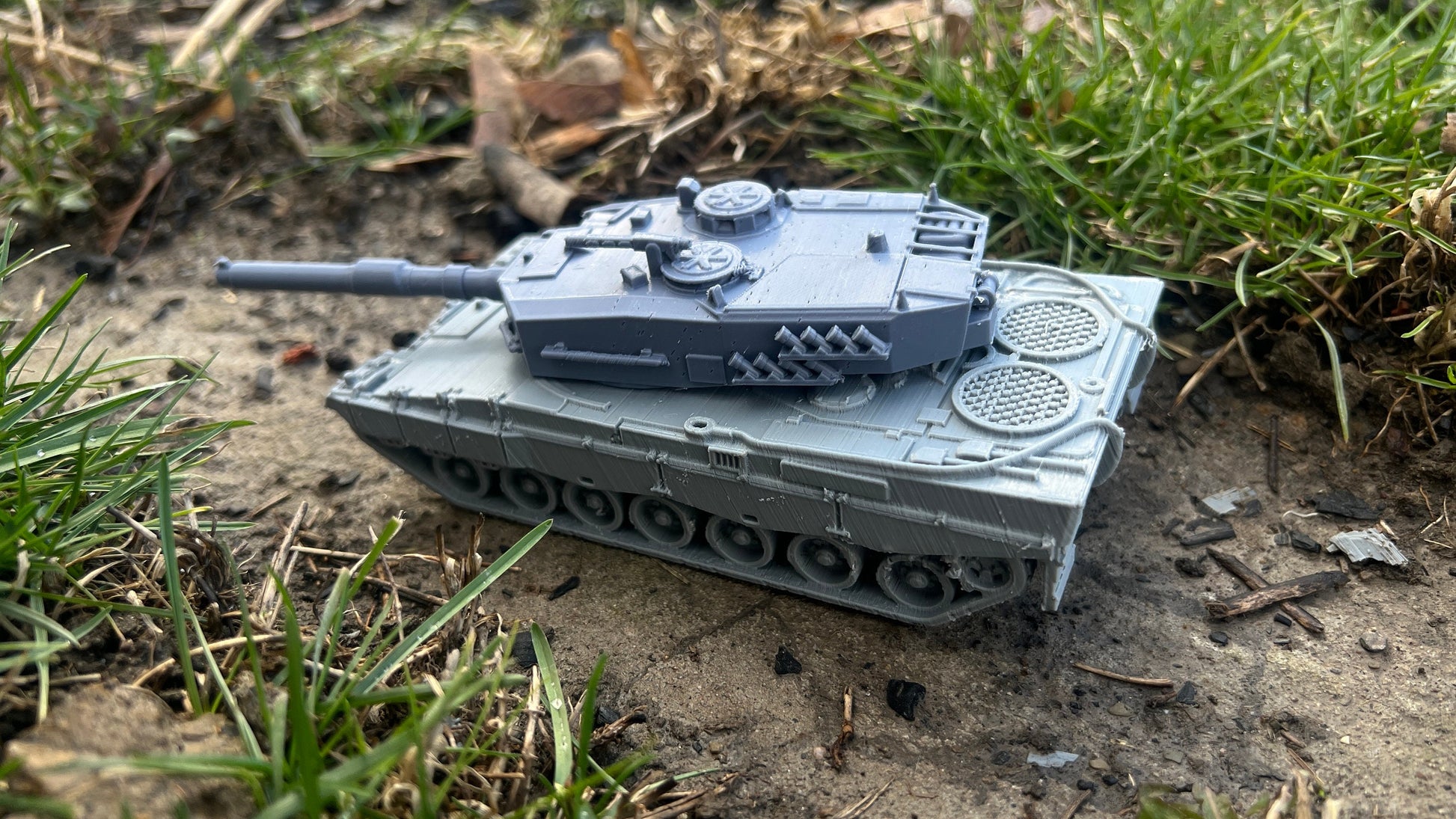 Leopard 2a1, , Modern warfare, Tabletop terrain, WW2, Modern tank,