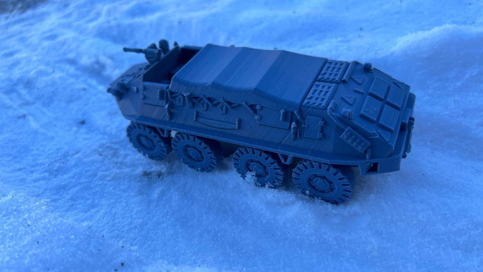 BTR-60, covered top troop transport, cold war tank, cold war, tank, Russian, Tabletop terrain, tabletop gaming,