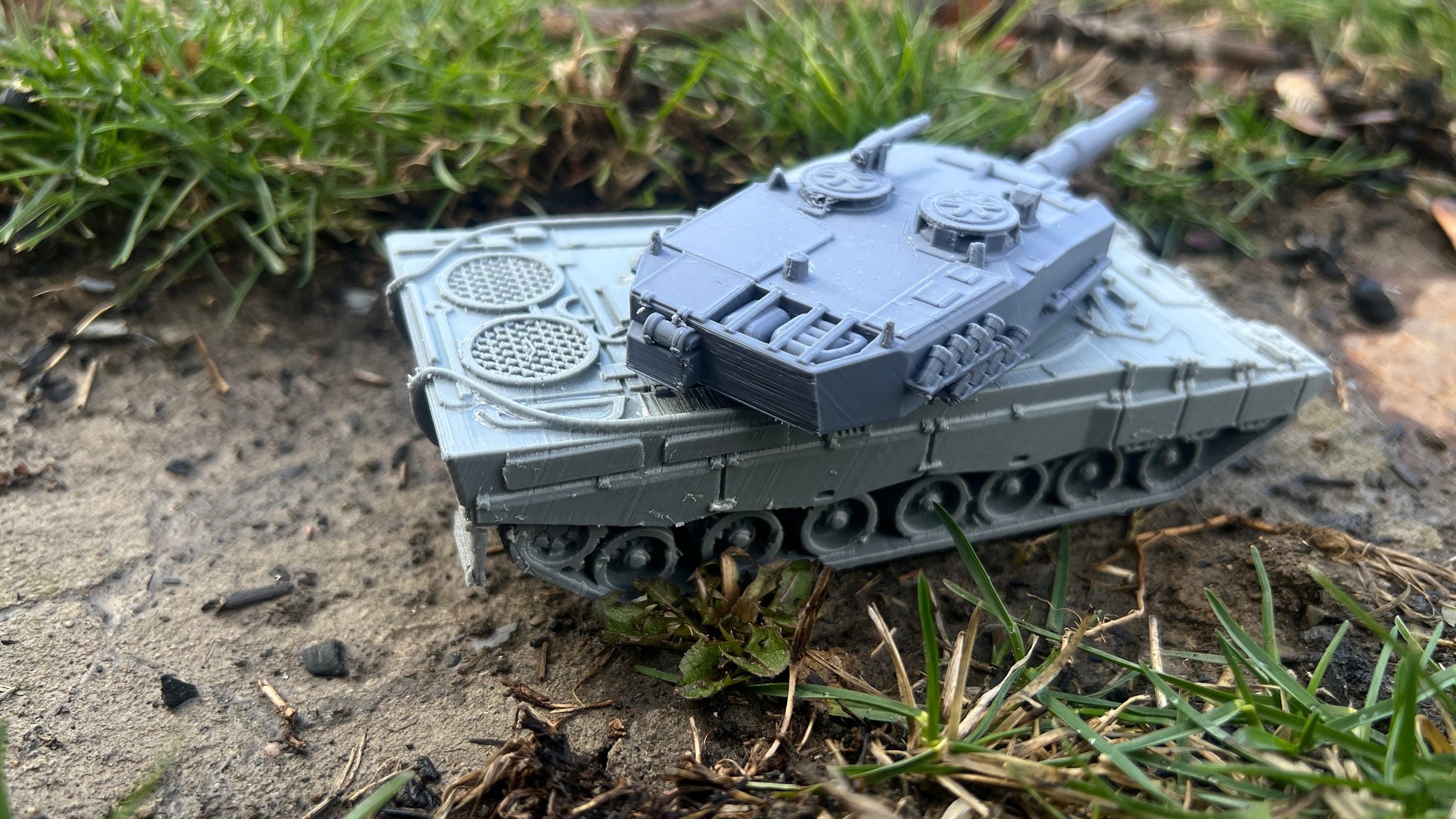 Leopard 2a1, , Modern warfare, Tabletop terrain, WW2, Modern tank,