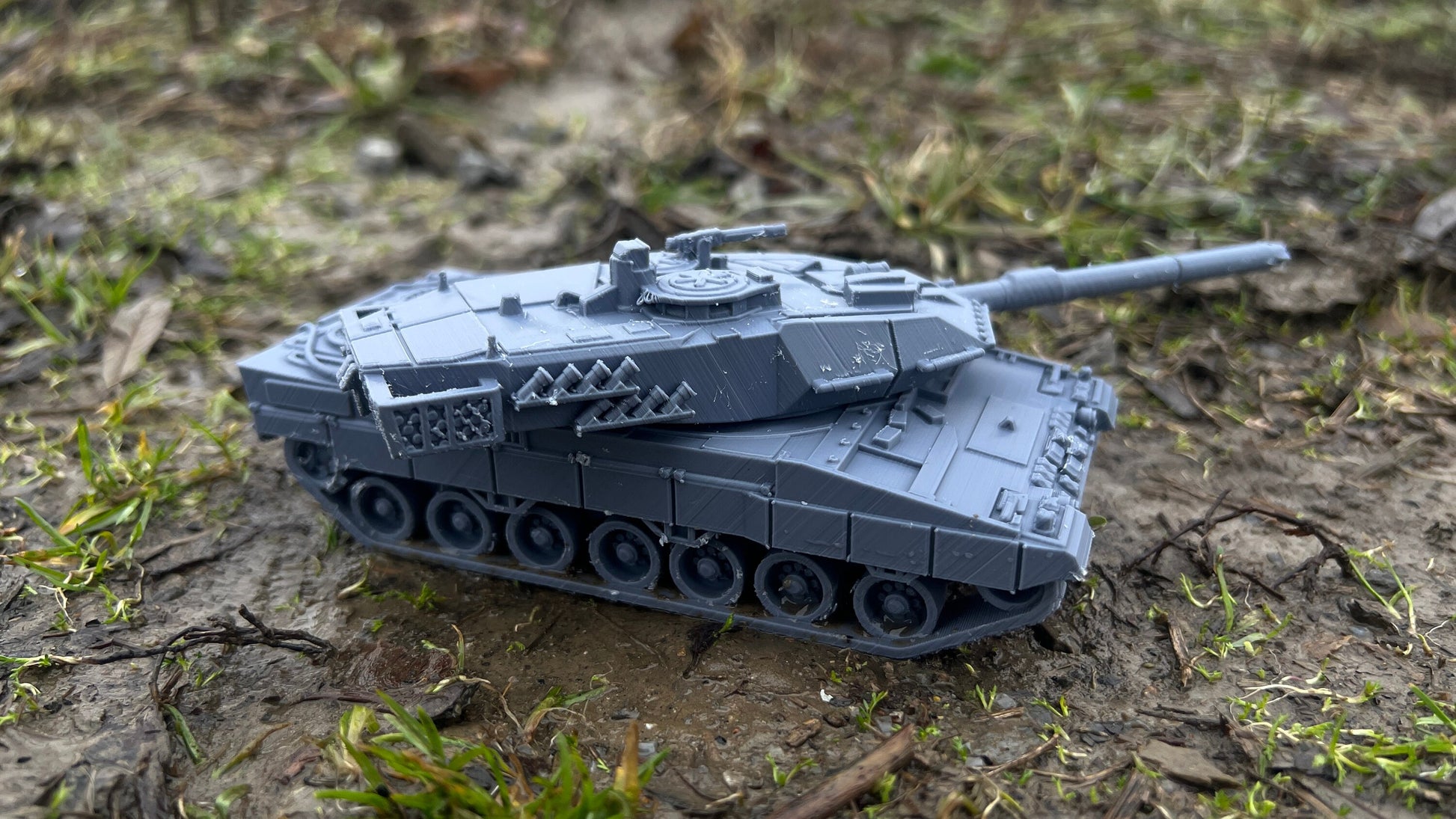 Leopard 2a6, , Modern warfare, Tabletop terrain, WW2, Modern tank,