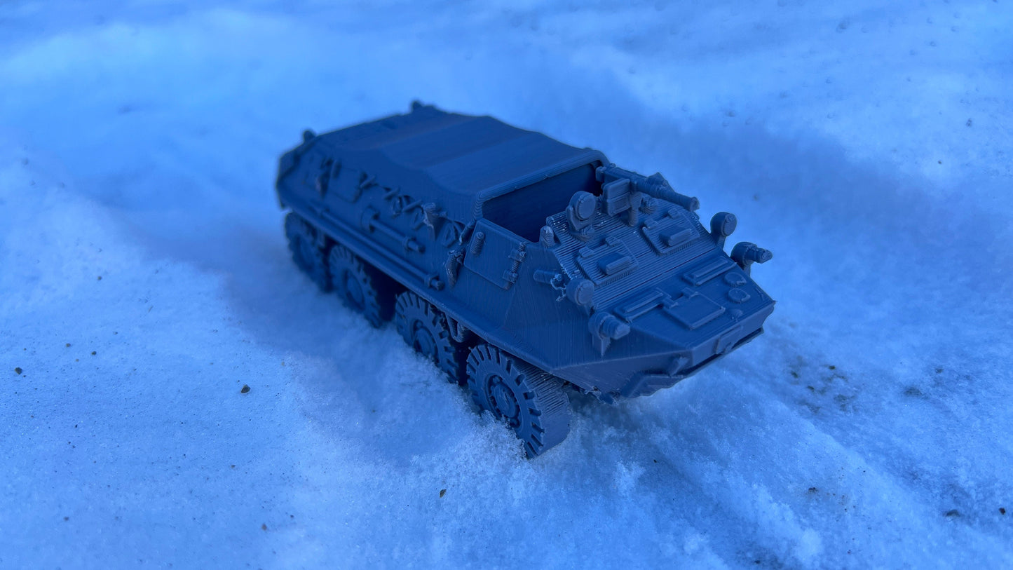 BTR-60, covered top troop transport, cold war tank, cold war, tank, Russian, Tabletop terrain, tabletop gaming,