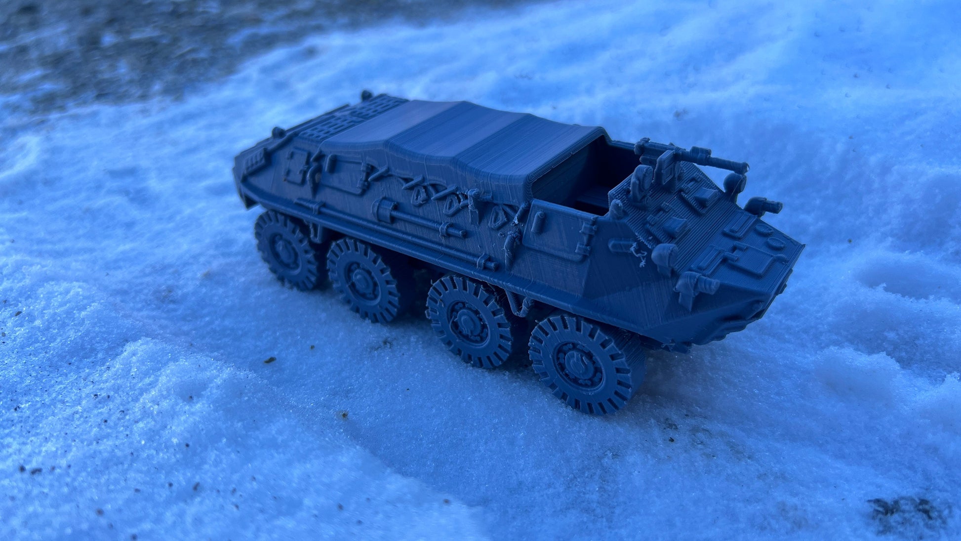 BTR-60, covered top troop transport, cold war tank, cold war, tank, Russian, Tabletop terrain, tabletop gaming,