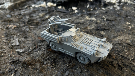 BRDM-1 snapper, Truck, Soviet Era, Post War, cold war, tabletop gaming, tabletop terrain