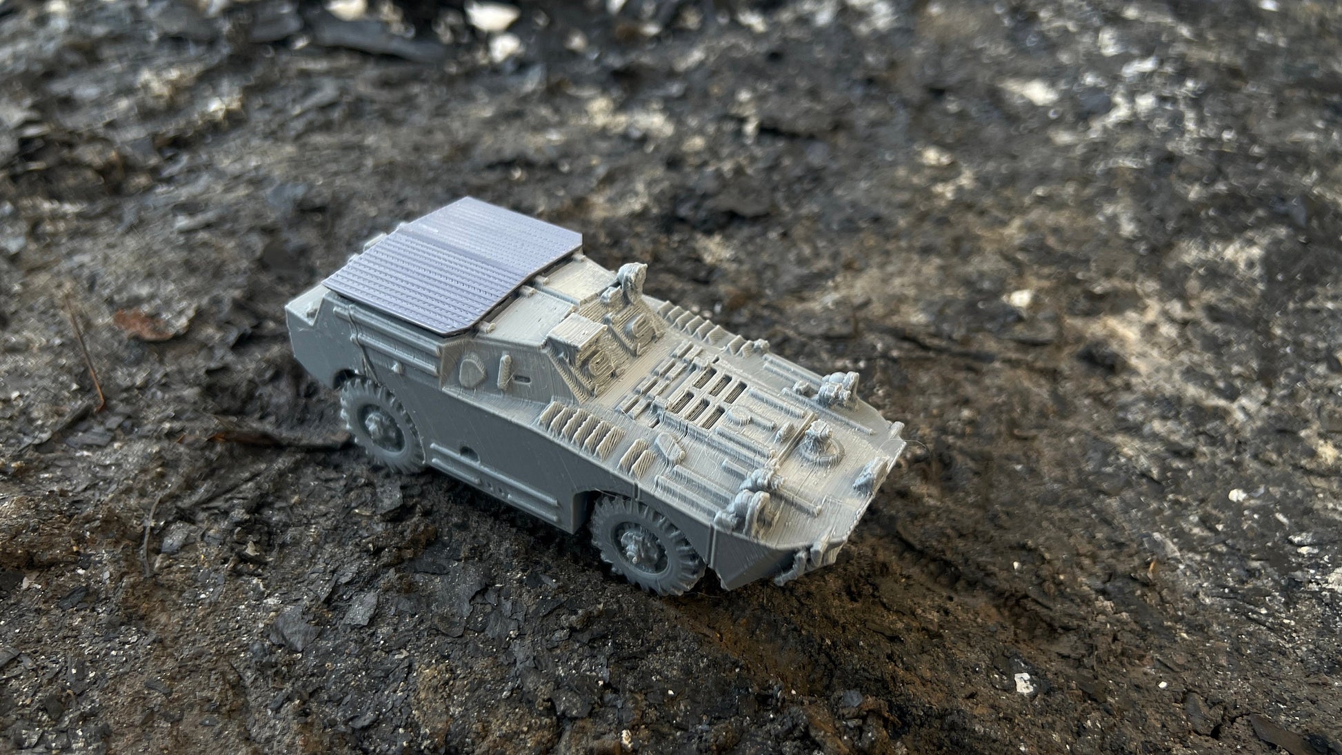 BRDM-1 Sagger, Truck, Soviet Era, Post War, cold war, tabletop gaming, tabletop terrain