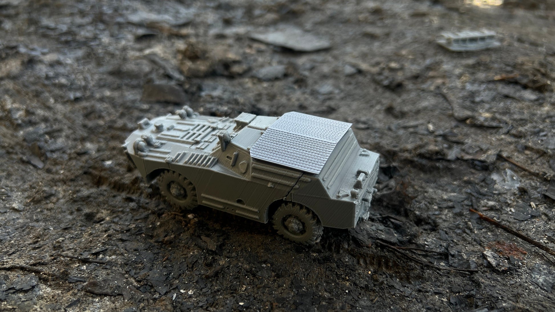 BRDM-1 Sagger, Truck, Soviet Era, Post War, cold war, tabletop gaming, tabletop terrain