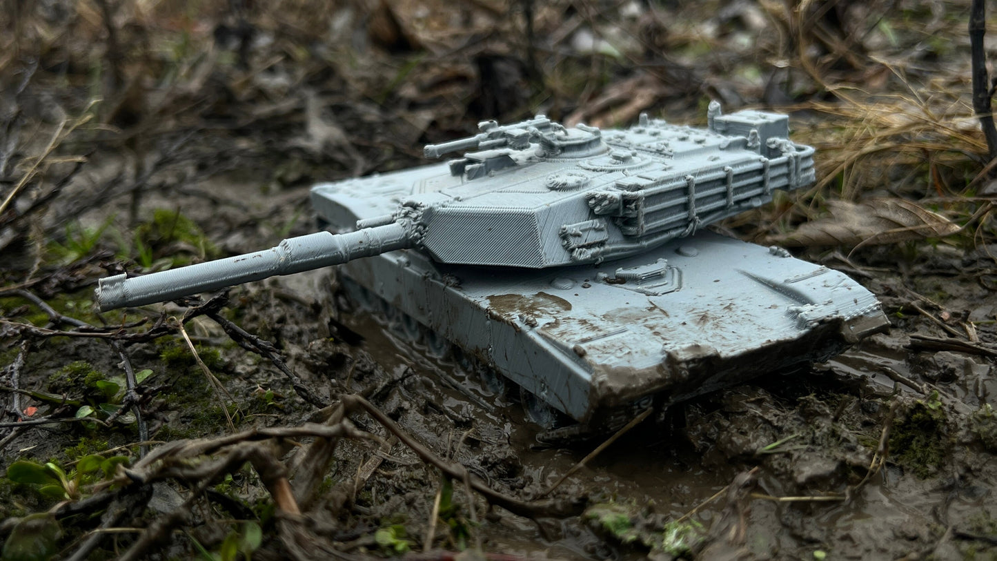 M1A1 Abrams , Modern warfare, Tabletop terrain, WW2, Modern tank,