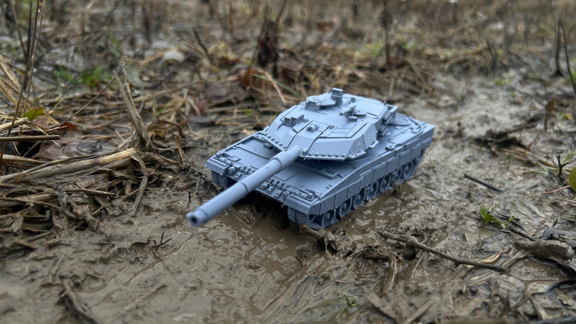 Leopard 2a6, , Modern warfare, Tabletop terrain, WW2, Modern tank,