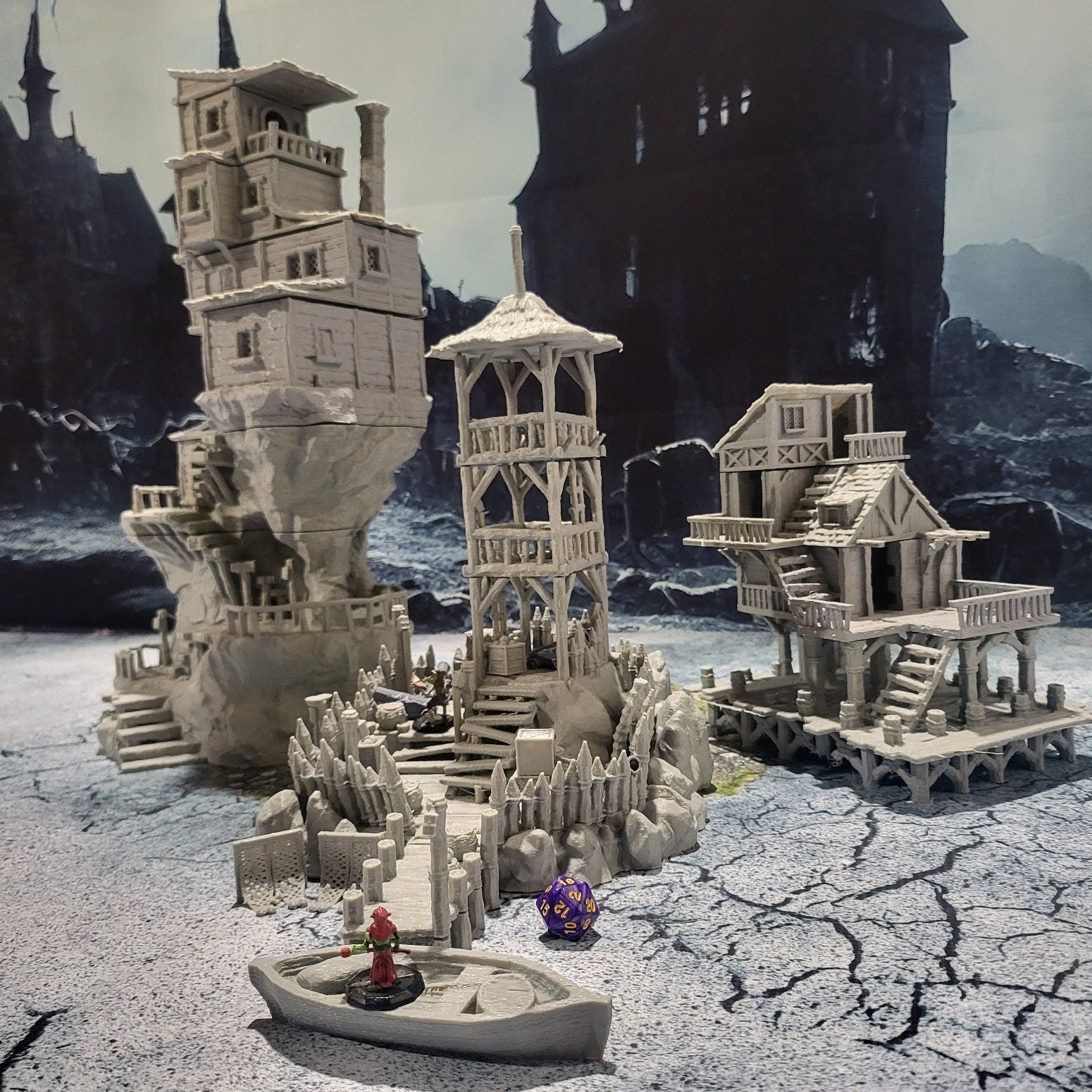 Pirate Watch Tower, Guard Tower, Island Tower