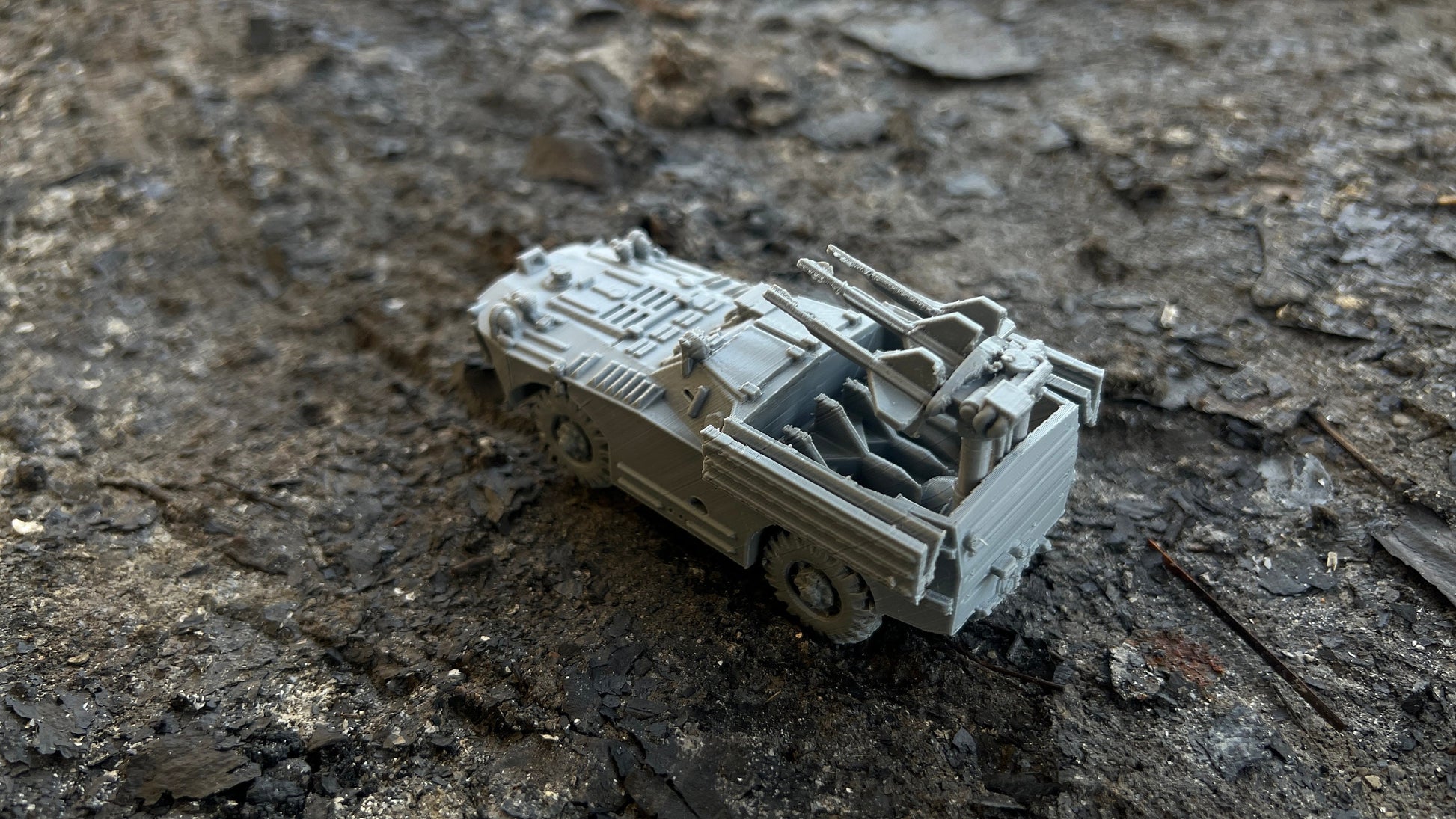 BRDM-1 snapper, Truck, Soviet Era, Post War, cold war, tabletop gaming, tabletop terrain