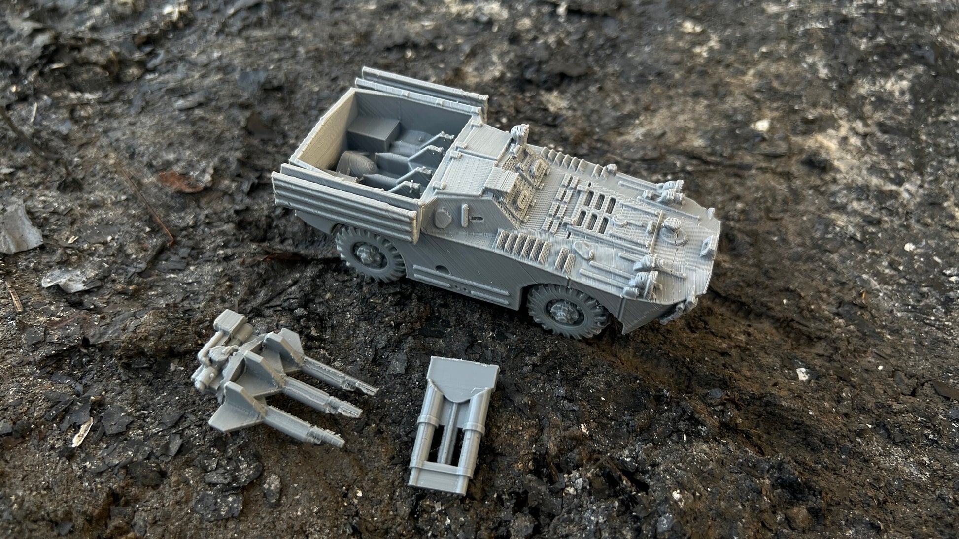 BRDM-1 snapper, Truck, Soviet Era, Post War, cold war, tabletop gaming, tabletop terrain