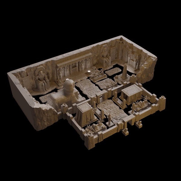 Ancient Desert Tomb 28mm