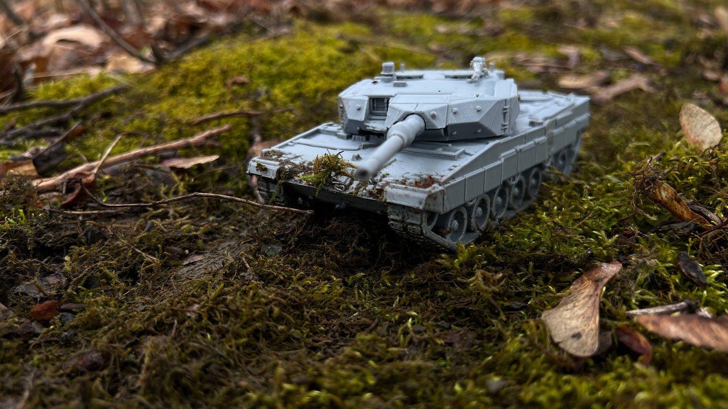 Leopard 2 PL Polish Tank for Tabletop Wargaming - Modern Warfare Model