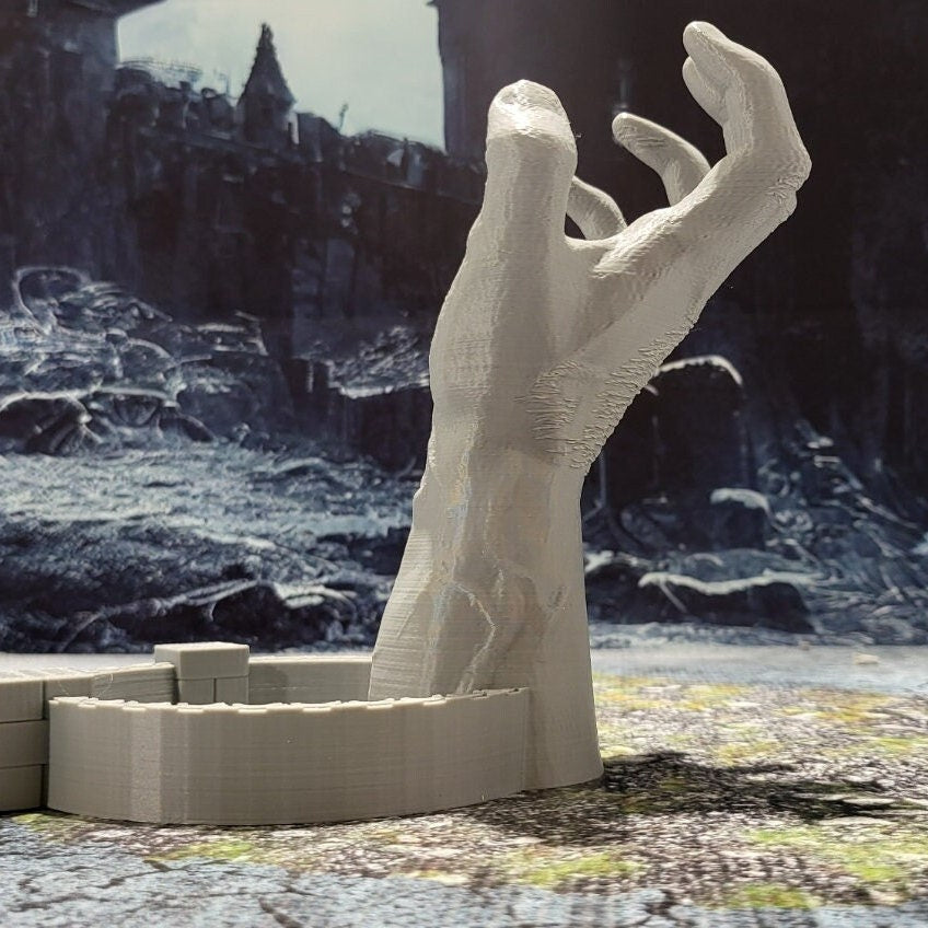 Dice Tower,Tabletop, dungeons and dragons, Lord of the rings, ruin, dnd rpg, ruins, temple, d and d games, warhammer, dnd, dnd campaign, grimdark, tabletop terrain, Mage, Magic, Hand Tower, Dice