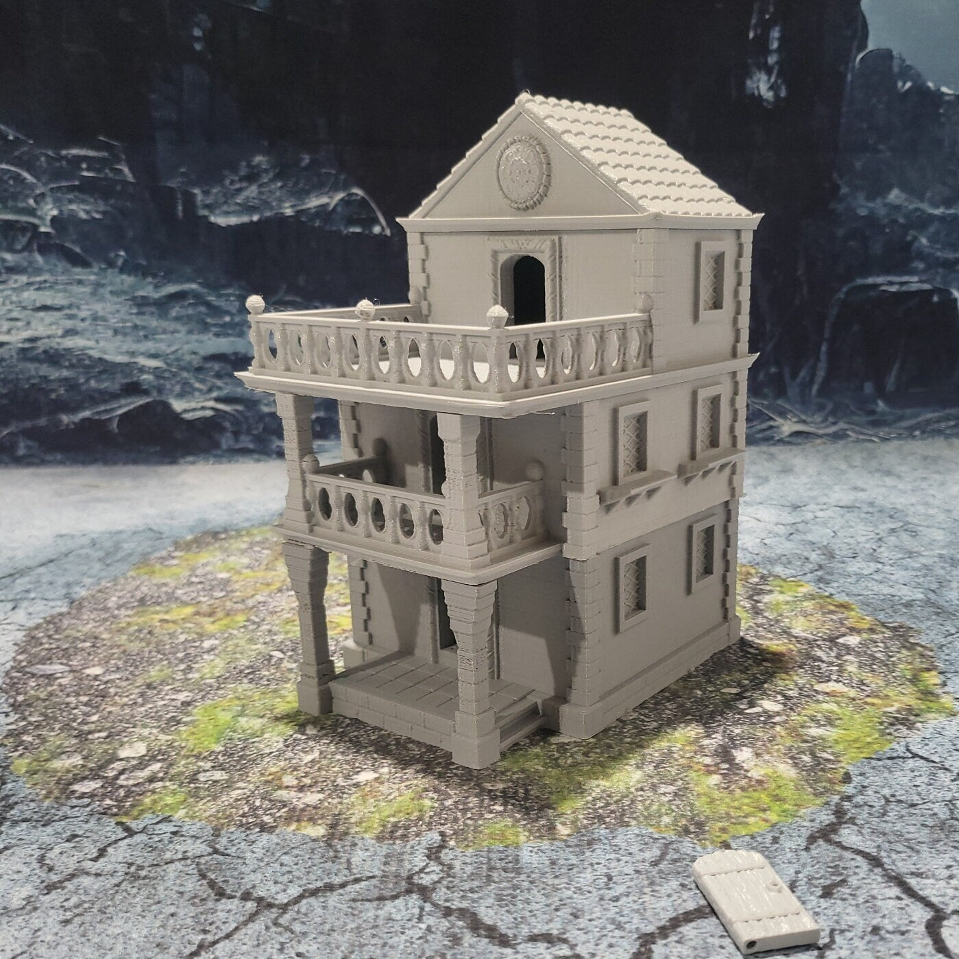 Tabletop Terrain, Mordheim, D&D, Pirate, Tower, Ruin, Ruined, houses, Tabletop, Fantasy Terrain, Town Set, Town and Market, Mordheim Set, Wargaming, Dungeons and Dragons, Lord of the rings, RPG Set, Village Set, building set, small town, Market, town