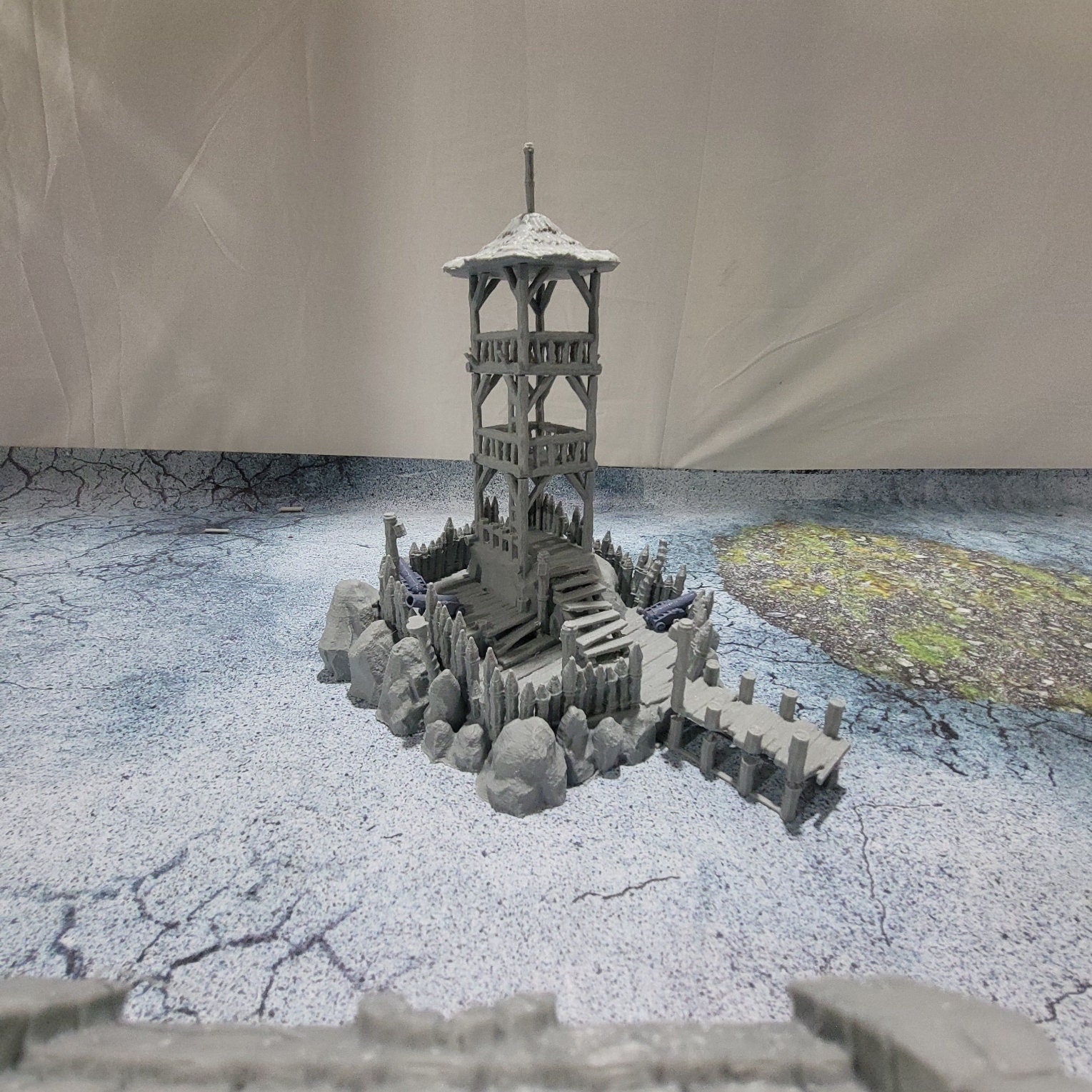 Tabletop Terrain, Mordheim, D&D, Pirate, Tower, Ruin, Ruined, houses, Tabletop, Fantasy Terrain, Town Set, Town and Market, Mordheim Set, Wargaming, Dungeons and Dragons, Lord of the rings, RPG Set, Village Set, building set, small town, Market, town
