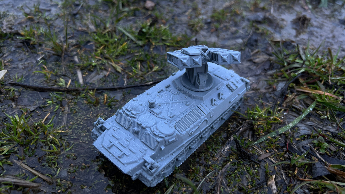 Strela SA-13 gopher, AA tank, cold war tank, cold war, tank, Russian, Tabletop terrain, tabletop gaming,