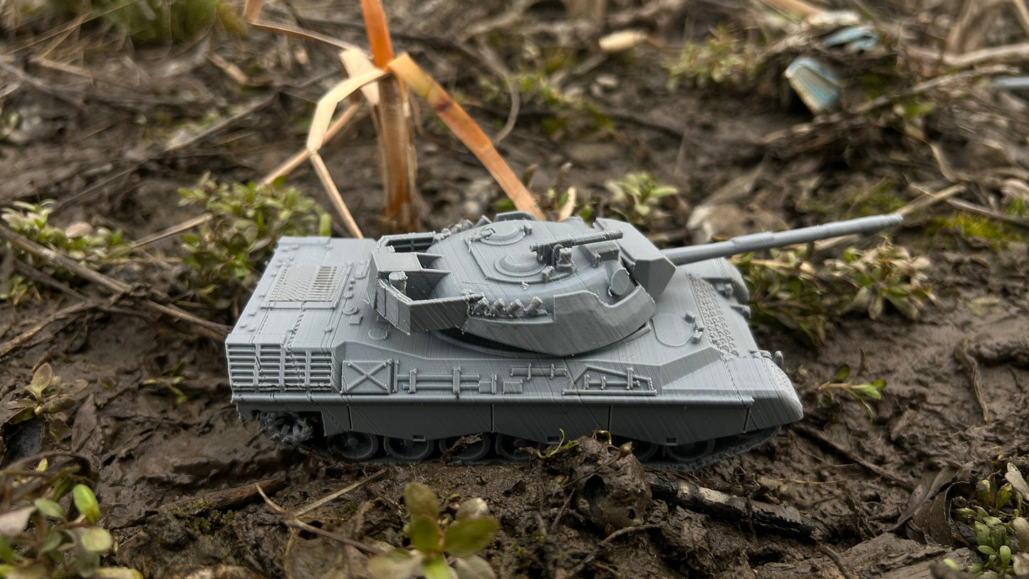 Leopard 1A5, Modern warfare, Tabletop terrain, German, Modern tank,