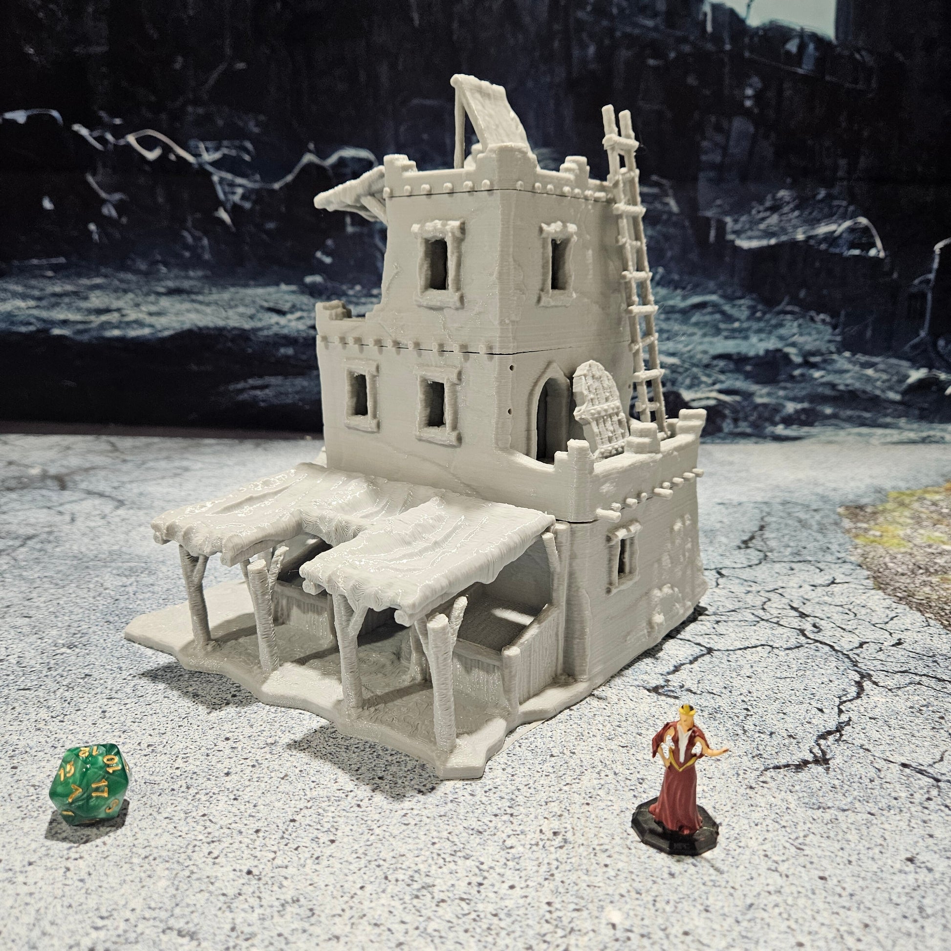 Desert Merchant, Desert Market, Arabian Bazaar, Sand Market, Dungeons and dragons, Warhammer, Market, Merchant House