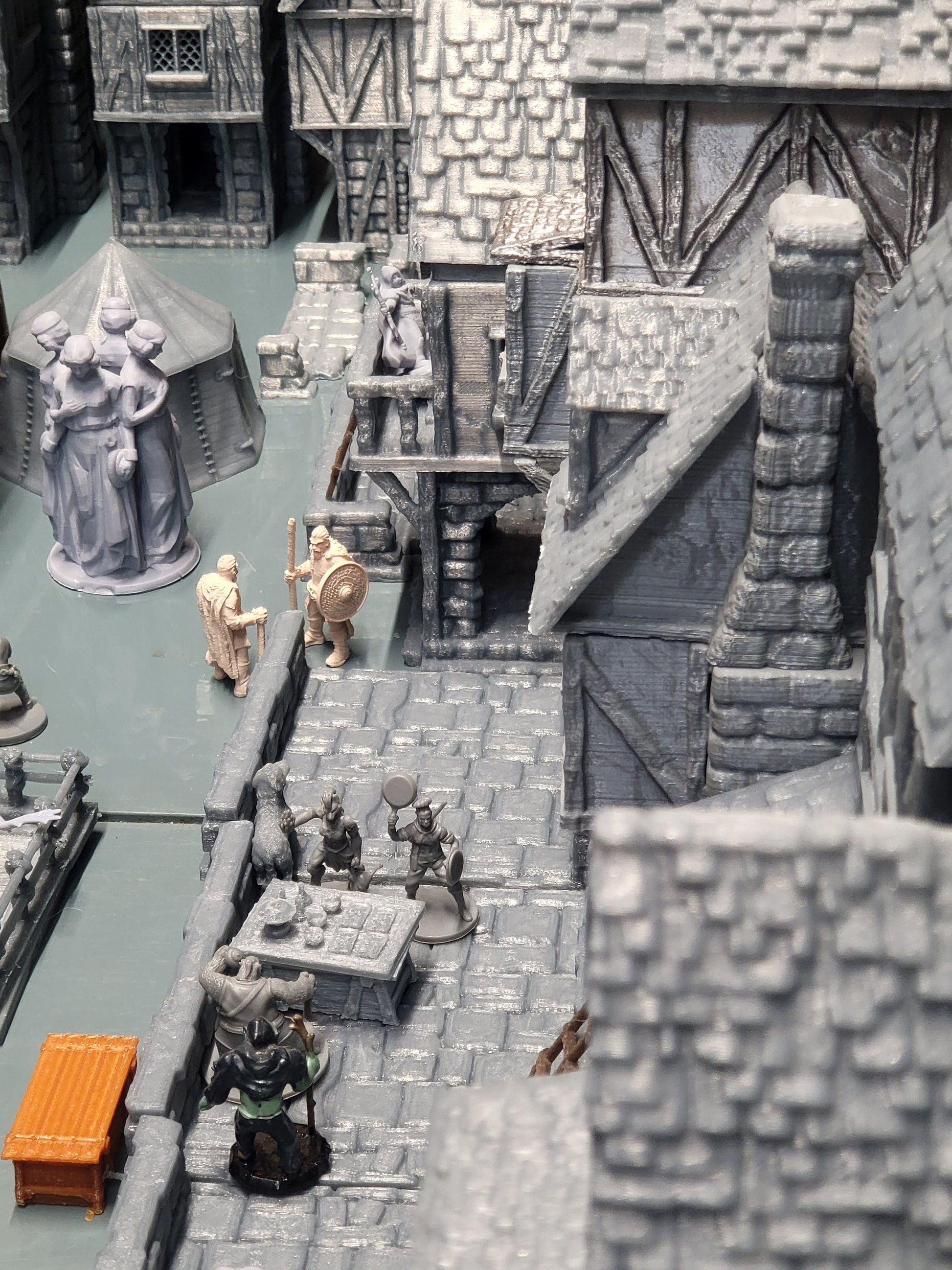 Town District, Town Set, Small Town, Town Buildings, Whole town, Village set, Small Village, Town folk, small buildings, entire village village terrain, tabletop town, table top houses, house, houses, the house, the town, town bundle, town collection