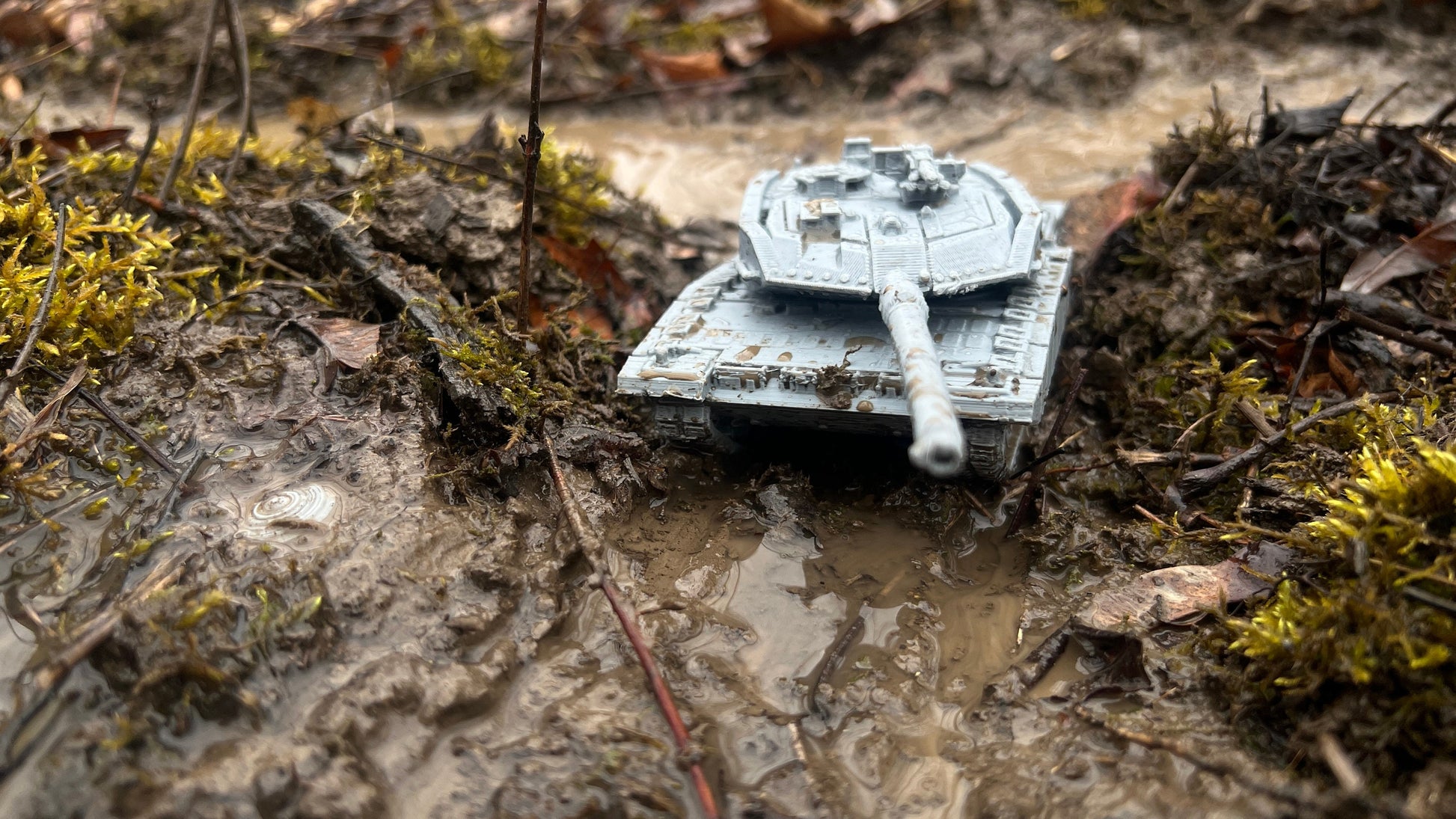 Leopard 2A7+, German tank, Modern warfare, Tabletop terrain, WW2, Modern tank,
