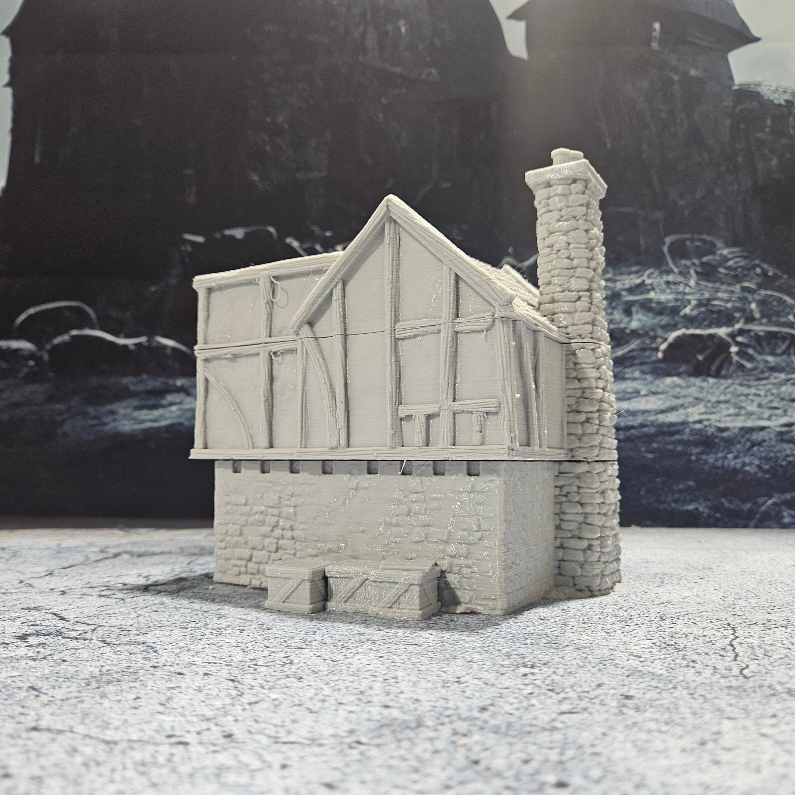 Briarwood House 4, Briarwood Residential, House, Common House, 28mm