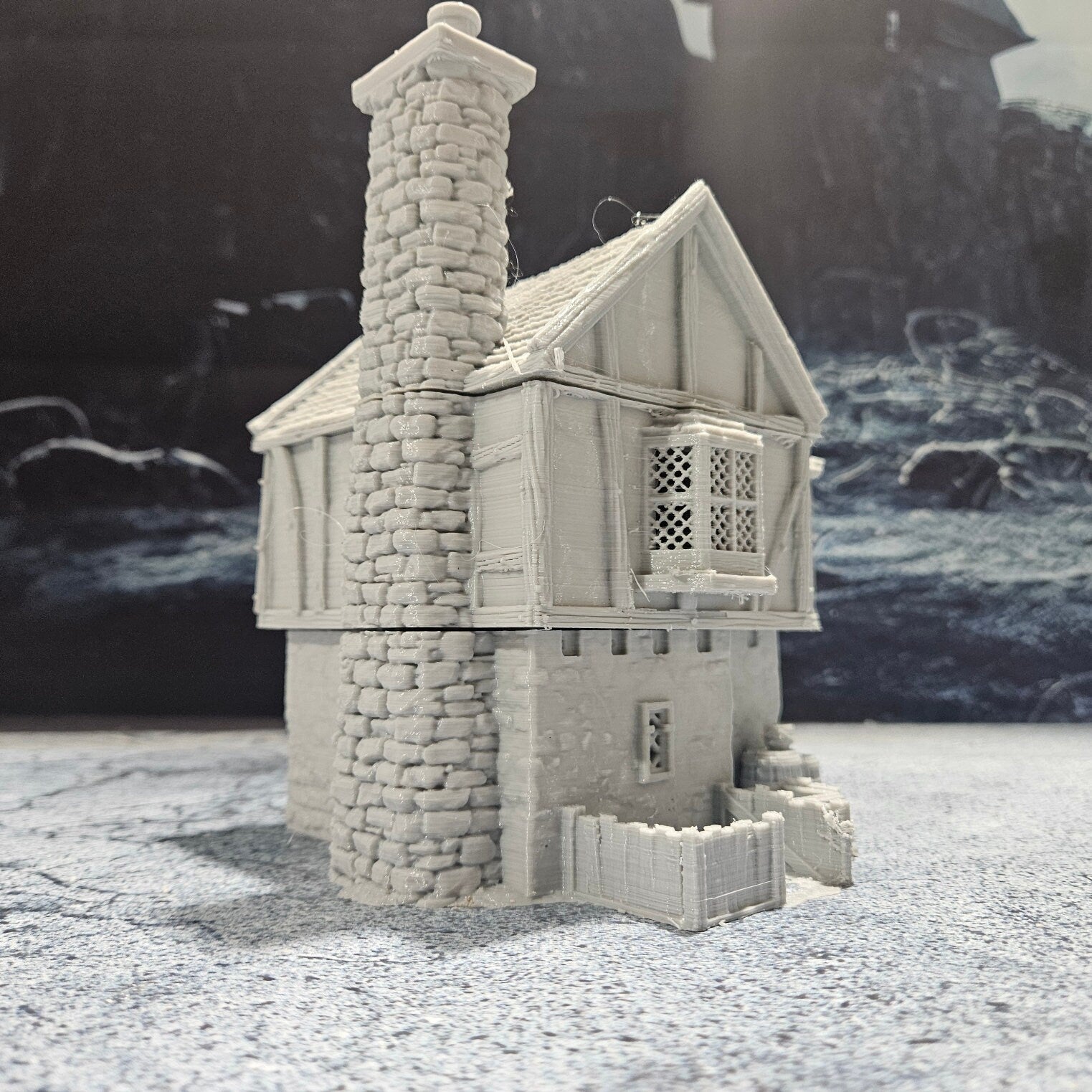 Briarwood House 4, Briarwood Residential, House, Common House, 28mm