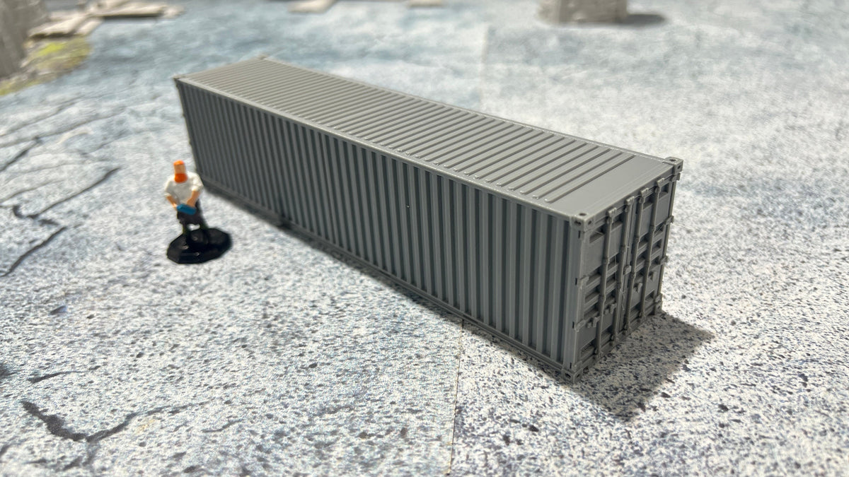 Container Tank Miniature 40 Ft Shipping container ,Model railroads, Miniature military, truck ...