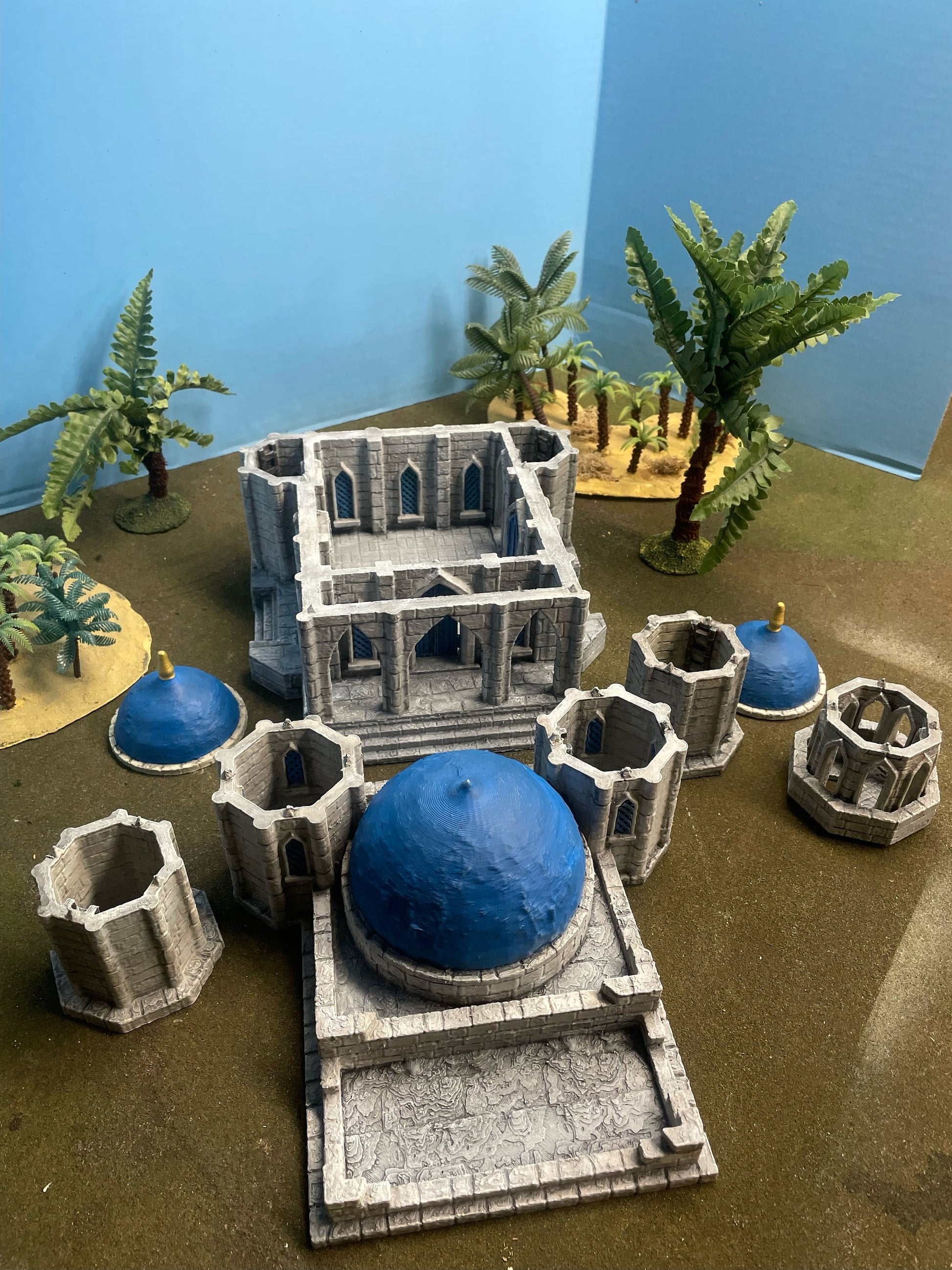 Small Desert Mosque, Mosque, Desert Terrain