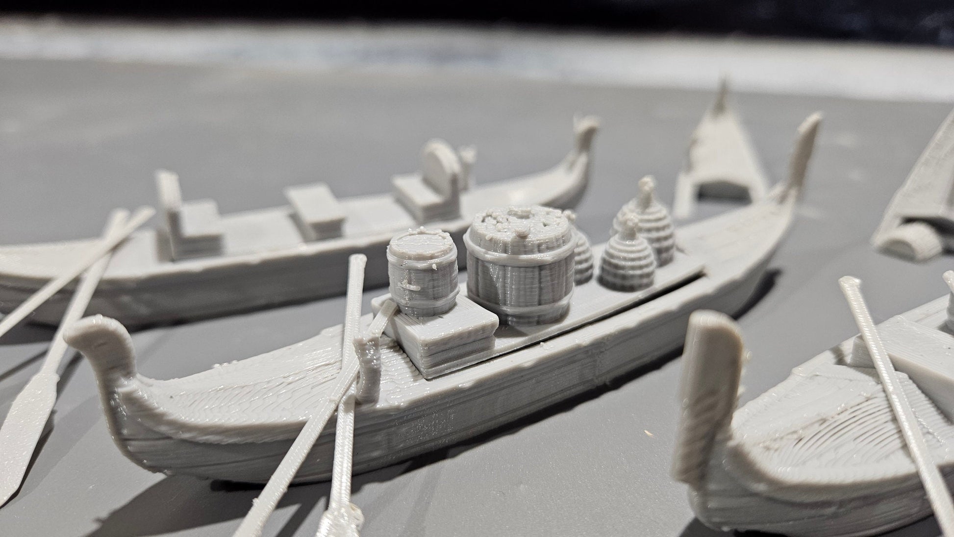 dnd terrain, Dungeons and Dragons, Dungeon Master, Bundle, board game, warhammer 40k, star wars, dnd dice, birthday gift, miniatures, role playing games, cyberpunk, Water Terrain, PLA, 3D Print, 28mm, Set, Tabletop, Box Set, Boat, Gondola, Venice