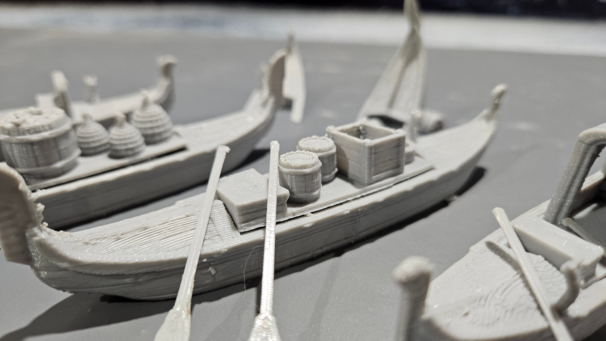 dnd terrain, Dungeons and Dragons, Dungeon Master, Bundle, board game, warhammer 40k, star wars, dnd dice, birthday gift, miniatures, role playing games, cyberpunk, Water Terrain, PLA, 3D Print, 28mm, Set, Tabletop, Box Set, Boat, Gondola, Venice