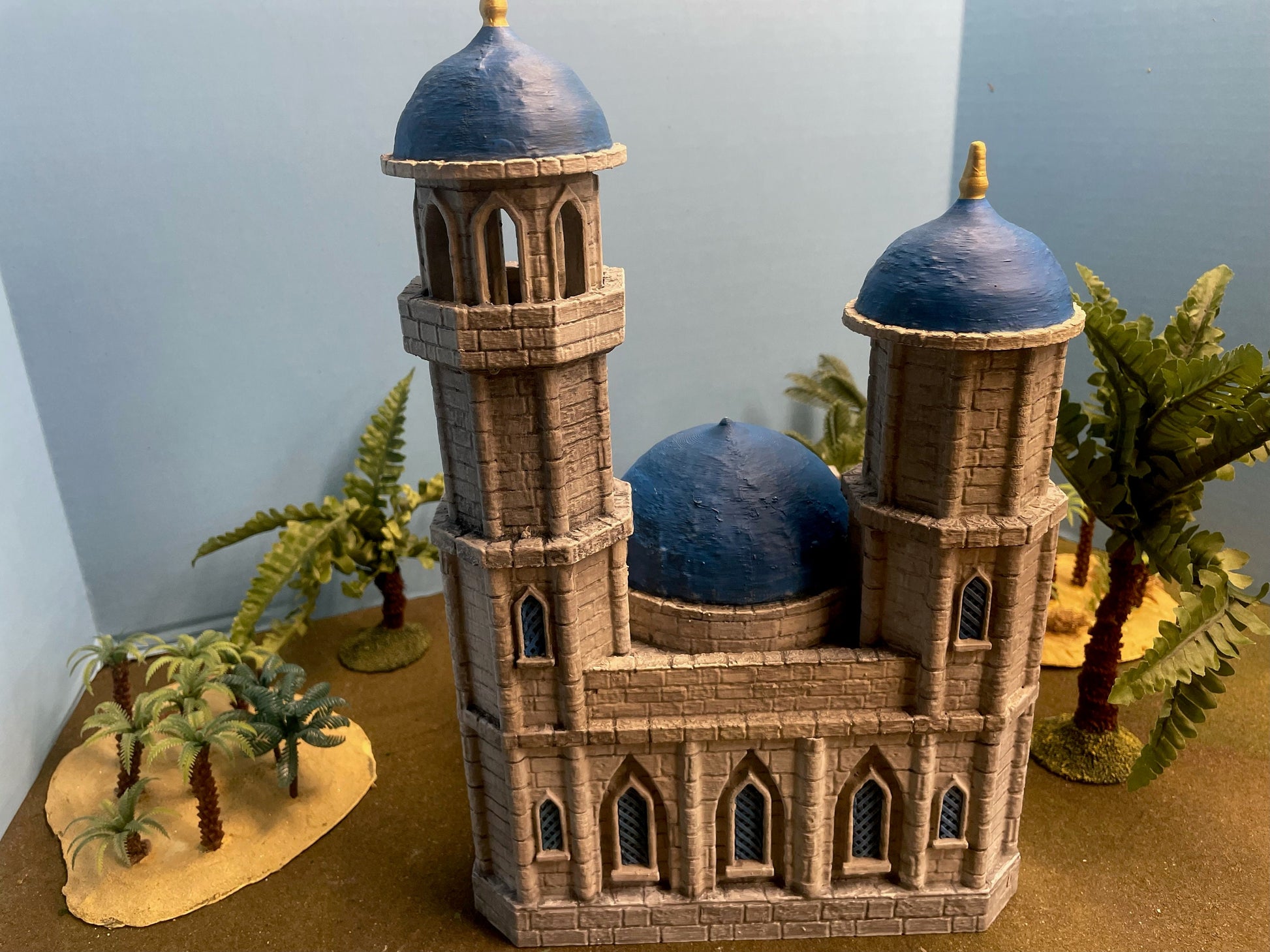 Small Desert Mosque, Mosque, Desert Terrain