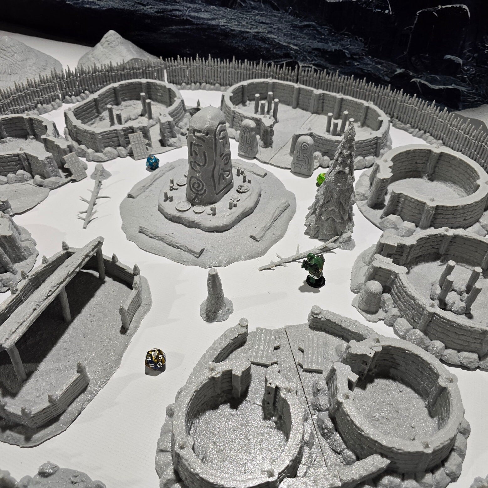 Tabletop Terrain, Mordheim, D&D, Pirate, Tower, Ruin, Ruined, houses, Tabletop, Fantasy Terrain, Town Set, Town and Market, Mordheim Set, Wargaming, Dungeons and Dragons,Barbarian, RPG Set, Village Set, Chaos, small town, Market, town