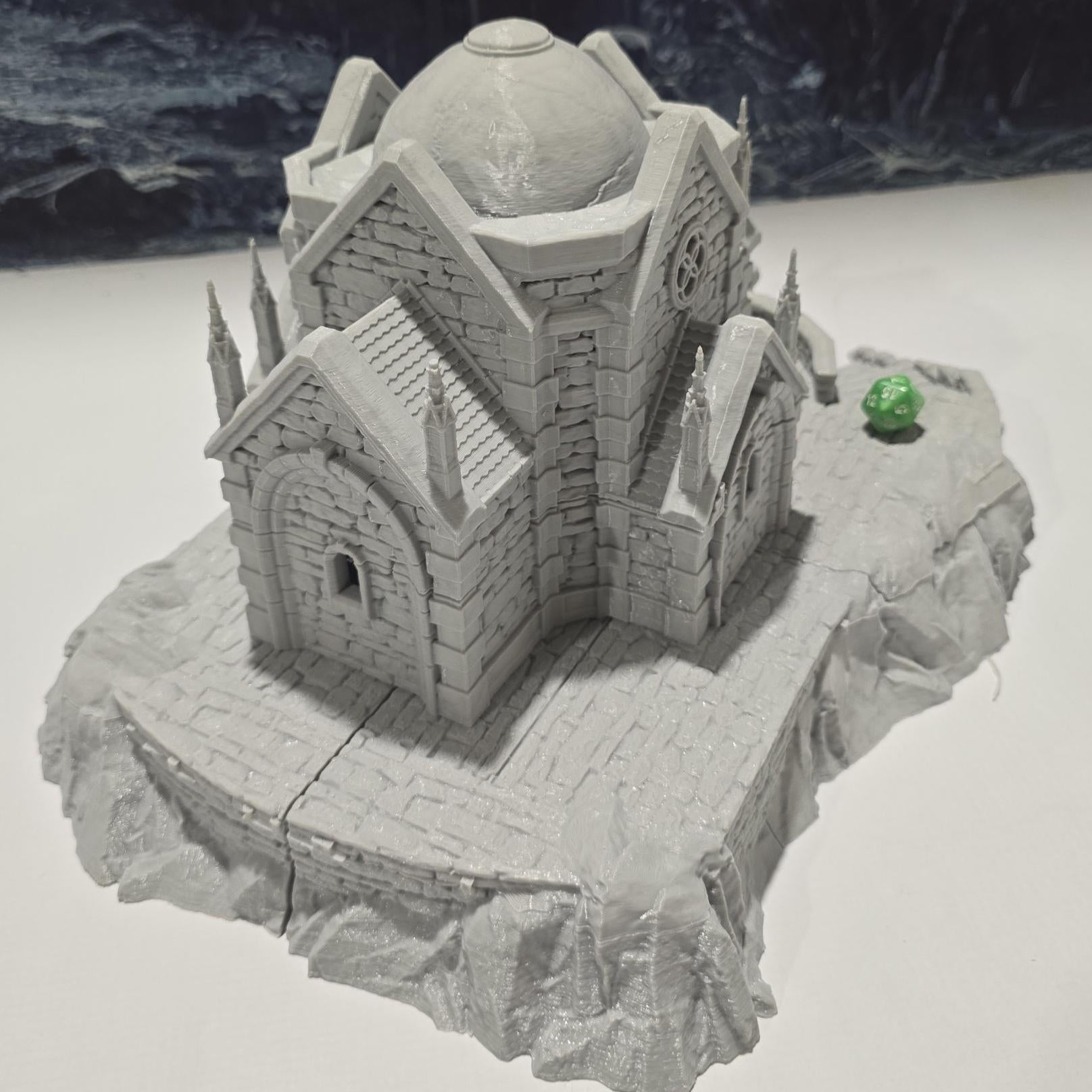 dnd terrain, Dungeons and Dragons, Dungeon Master, Bundle, board game, warhammer 40k, star wars, dnd dice, birthday gift, miniatures, role playing games, Necropolis, Desert Terrain, PLA, 3D Print, tomb, Mausoleum, Crypt, Church, dungeon