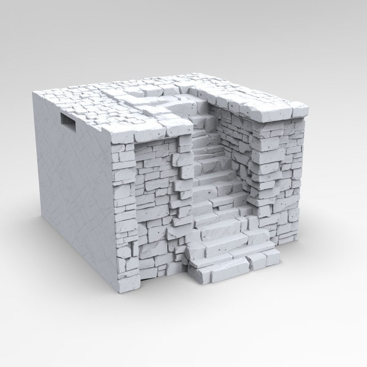 Large Quay Dock & Sewer System Set, Docks, Ancrabourg, cobblestone streets and sewers