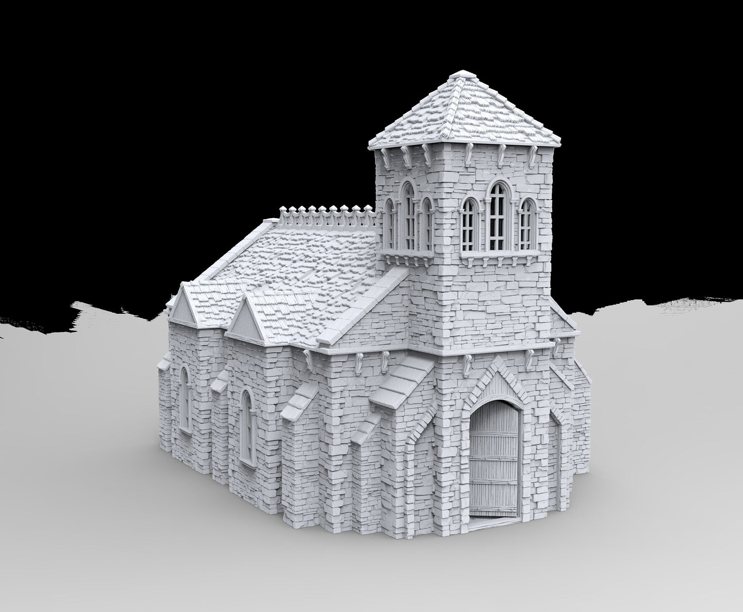 Tortuga Bay, Pirate Hideaway 1, Shack & Island Combo ,dnd terrain, Dungeons and Dragons, Dungeon Master, Bundle, Skirmish games, warhammer 40k, star wars, birthday gift, miniatures, role playing games,  Pirate Terrain, port royal, Chapel, Church