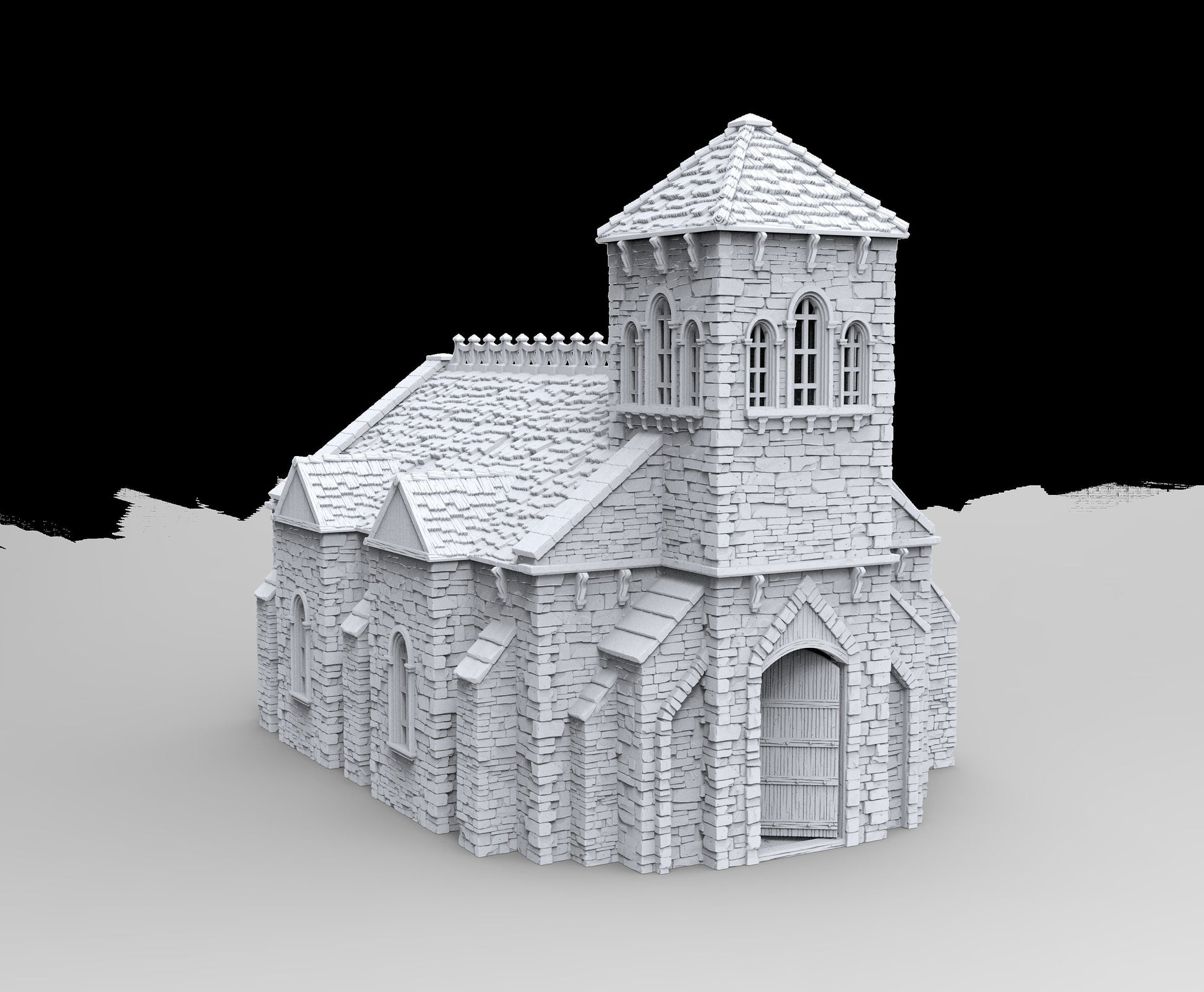 Tortuga Bay, Pirate Hideaway 1, Shack & Island Combo ,dnd terrain, Dungeons and Dragons, Dungeon Master, Bundle, Skirmish games, warhammer 40k, star wars, birthday gift, miniatures, role playing games,  Pirate Terrain, port royal, Chapel, Church