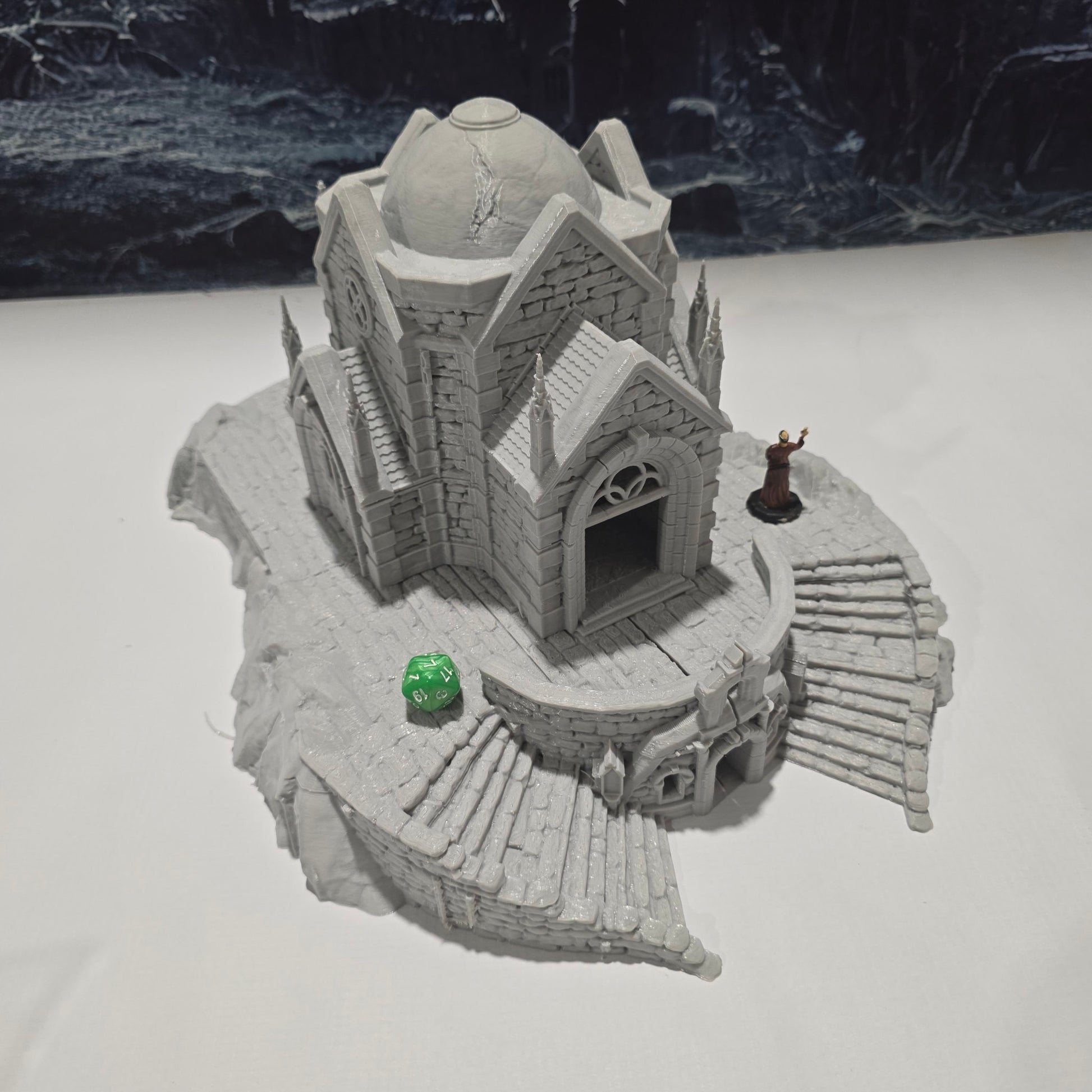 dnd terrain, Dungeons and Dragons, Dungeon Master, Bundle, board game, warhammer 40k, star wars, dnd dice, birthday gift, miniatures, role playing games, Necropolis, Desert Terrain, PLA, 3D Print, tomb, Mausoleum, Crypt, Church, dungeon