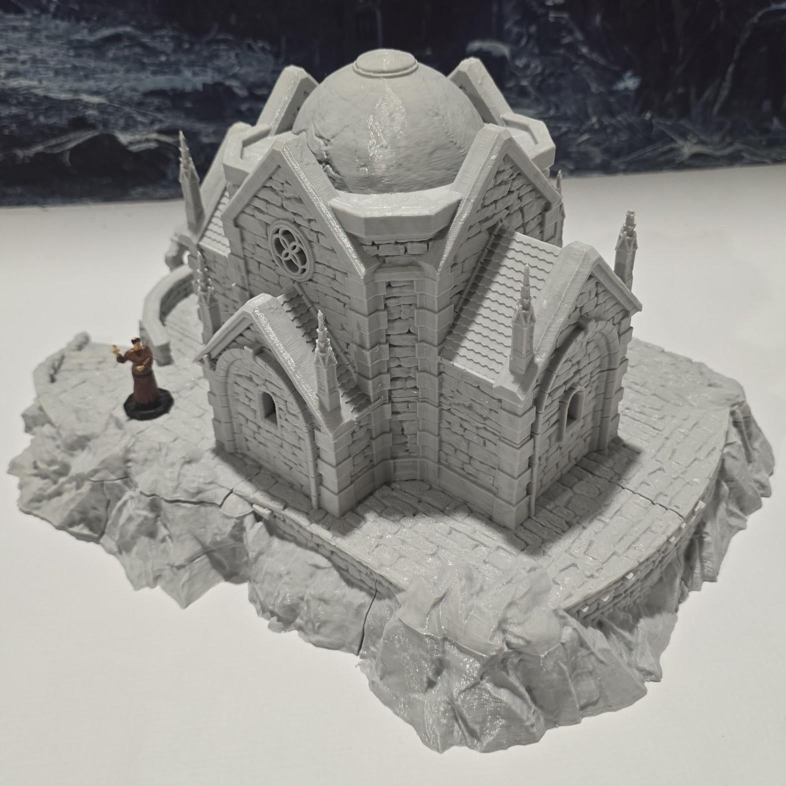 dnd terrain, Dungeons and Dragons, Dungeon Master, Bundle, board game, warhammer 40k, star wars, dnd dice, birthday gift, miniatures, role playing games, Necropolis, Desert Terrain, PLA, 3D Print, tomb, Mausoleum, Crypt, Church, dungeon