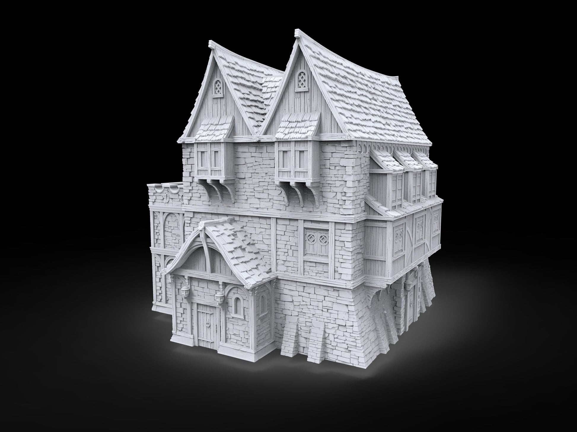 Step into the world of maritime authority with our exquisite 3D-printed scale model of The Harbourmaster&#39;s Office. As the Sheriff of the Port, the Harbourmaster holds significant legal power, Dungeons and Dragons, Harbor, Ancrabourg