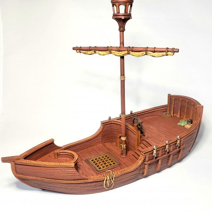 Merchant Vessel scale model
Single-mast ship model
Maritime history model
Trading vessel model
Cargo ship scale model
Passenger ship model
Nautical model ship
Model ship enthusiasts
Maritime commerce model
3D-printed ship model
PLA ship model