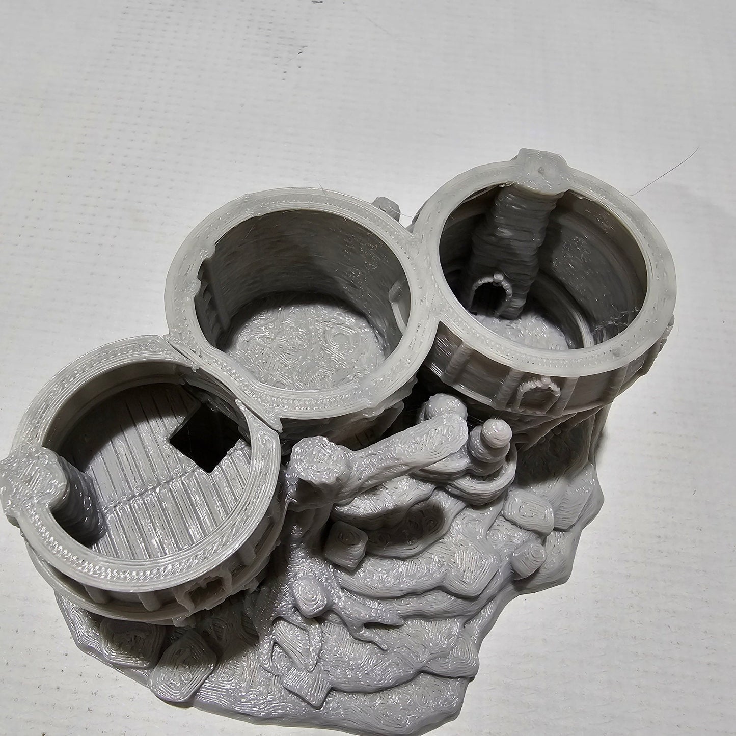 Fairy Village, House 1, Fairy House 1, 28mm Terrain, Fantasy Terrain, dungeons and Dragons, Fantasy, Gift, Tabletop, Terrain, Wargaming, RPG Terrain, Tabletop RPG, Wargaming, Wargame Terrain, Tabletop terrain, Tabletop. Odd, oddity, Gaming